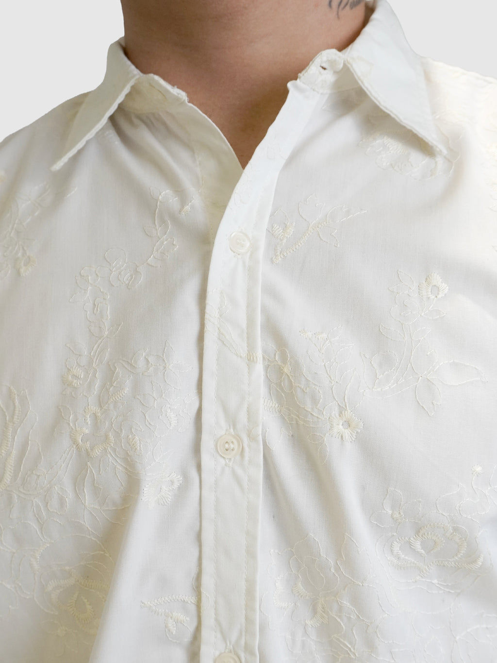 CAMISA BORDAD FLORES