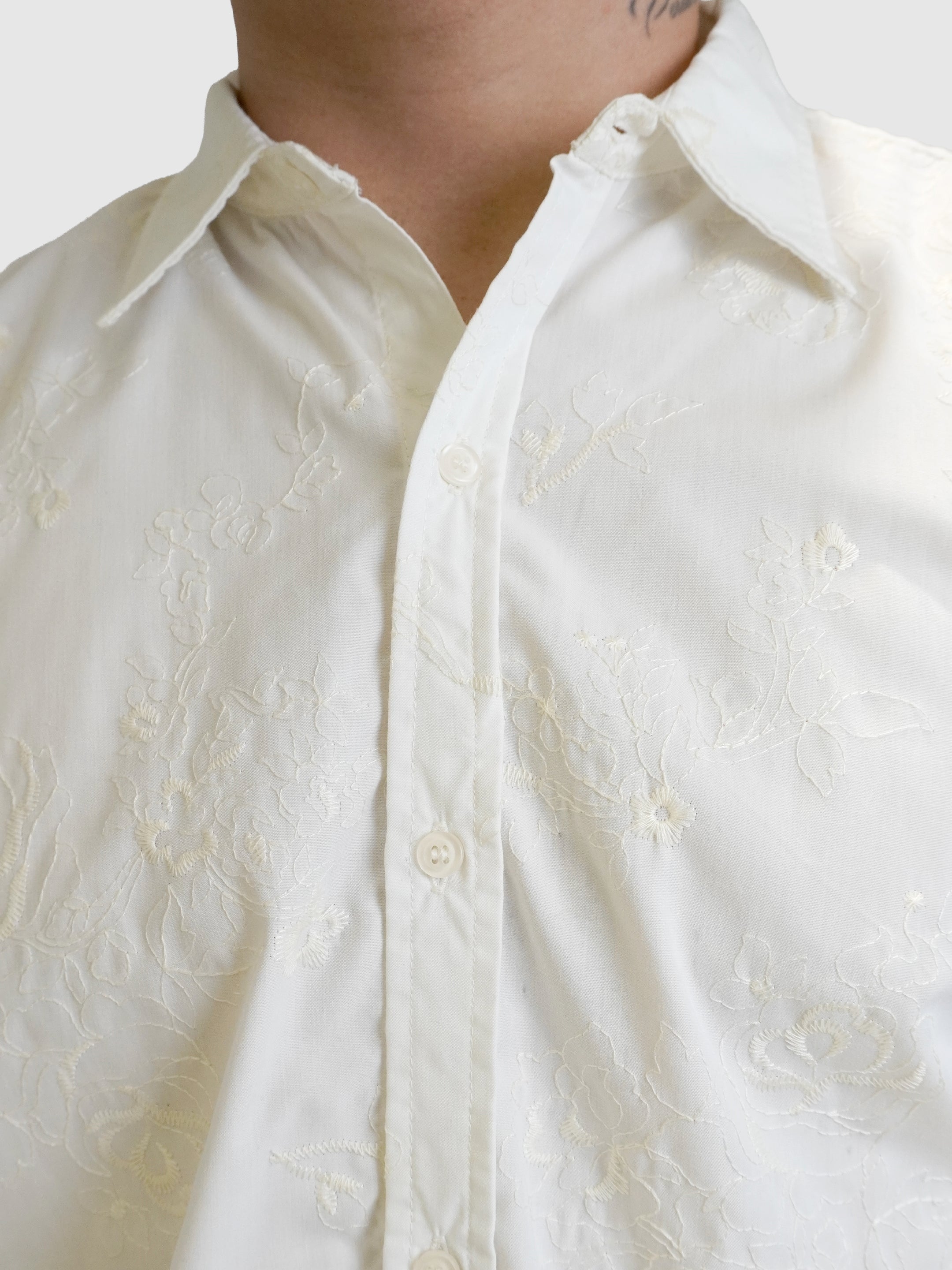 CAMISA BORDAD FLORES