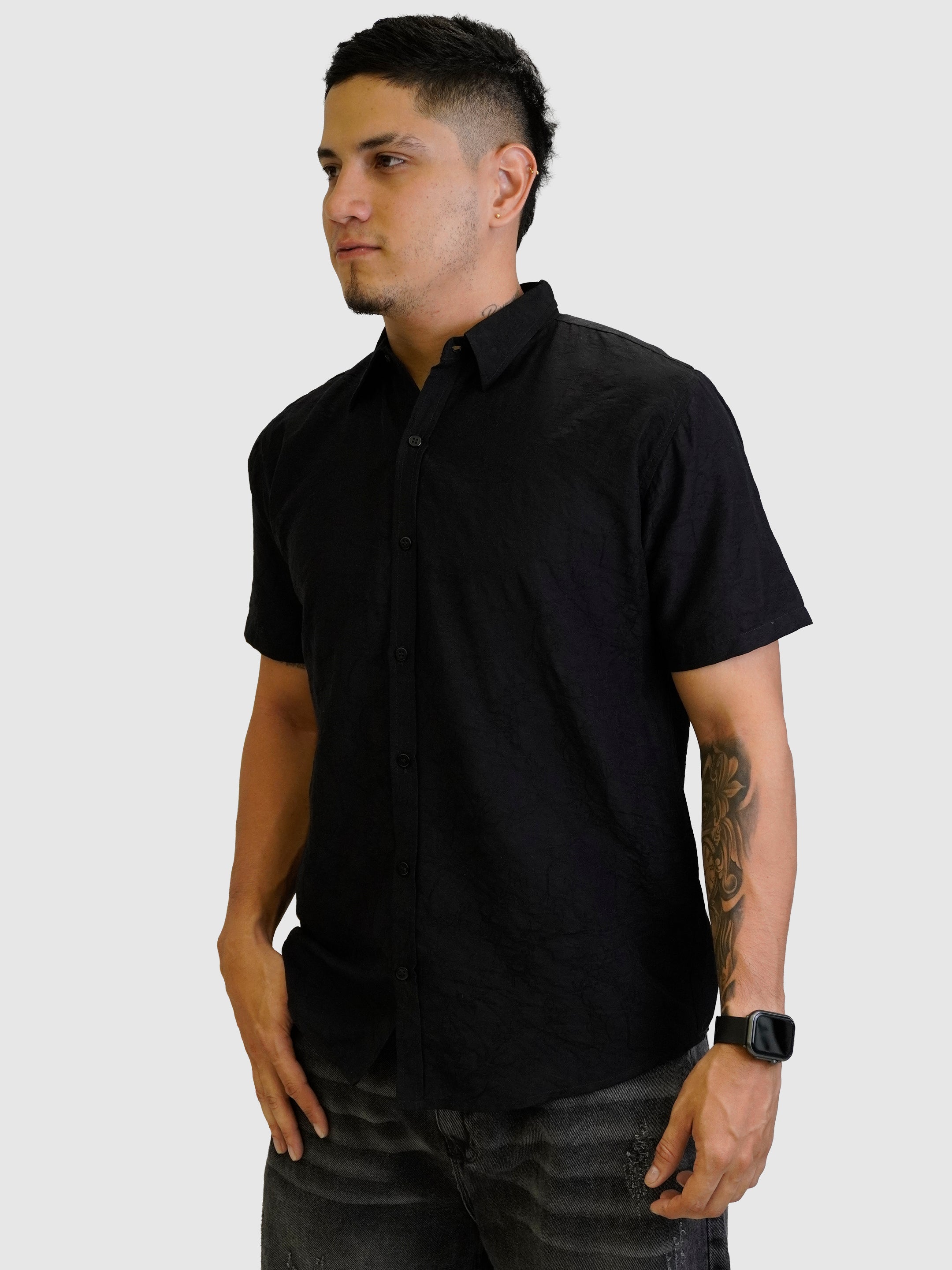CAMISA BORDAD FLORES