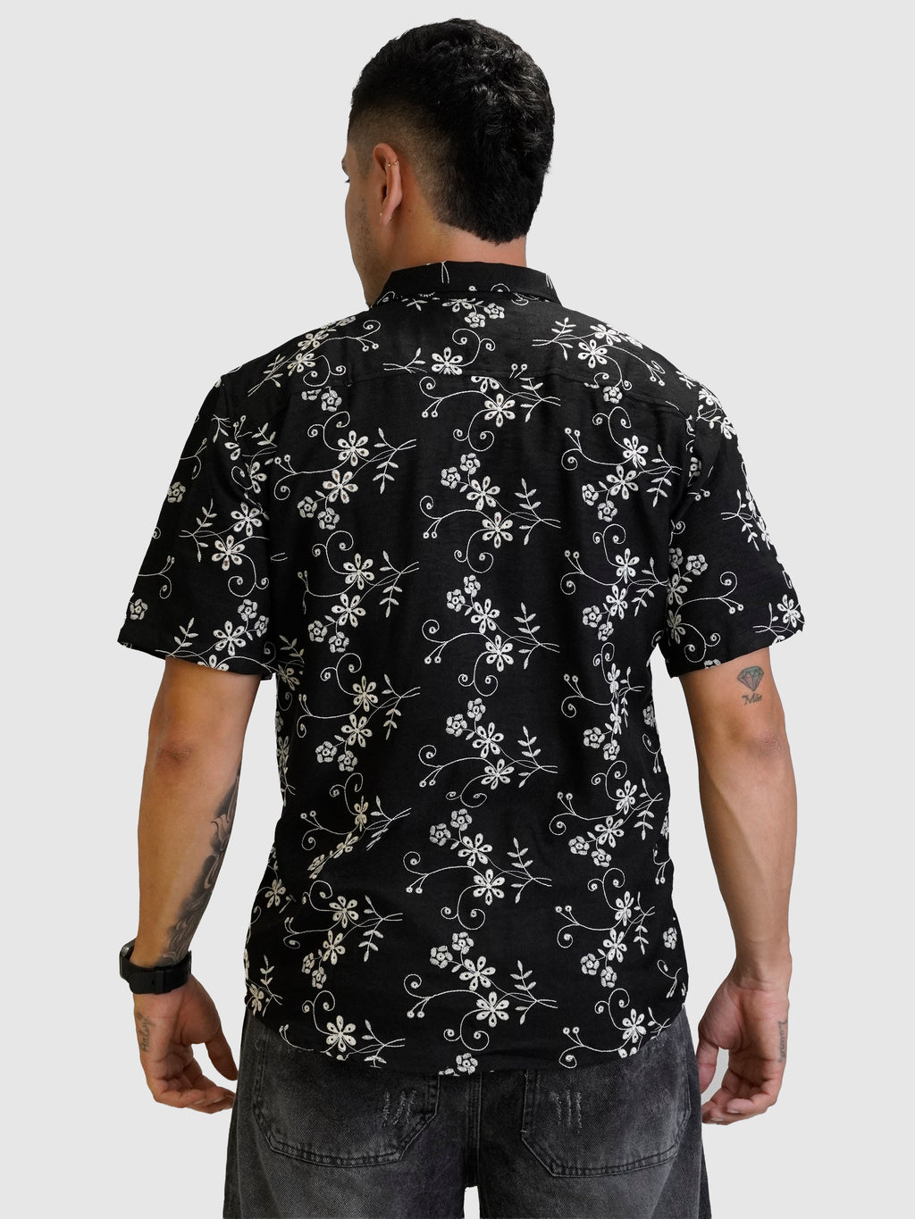 CAMISA BORDAD FLORES