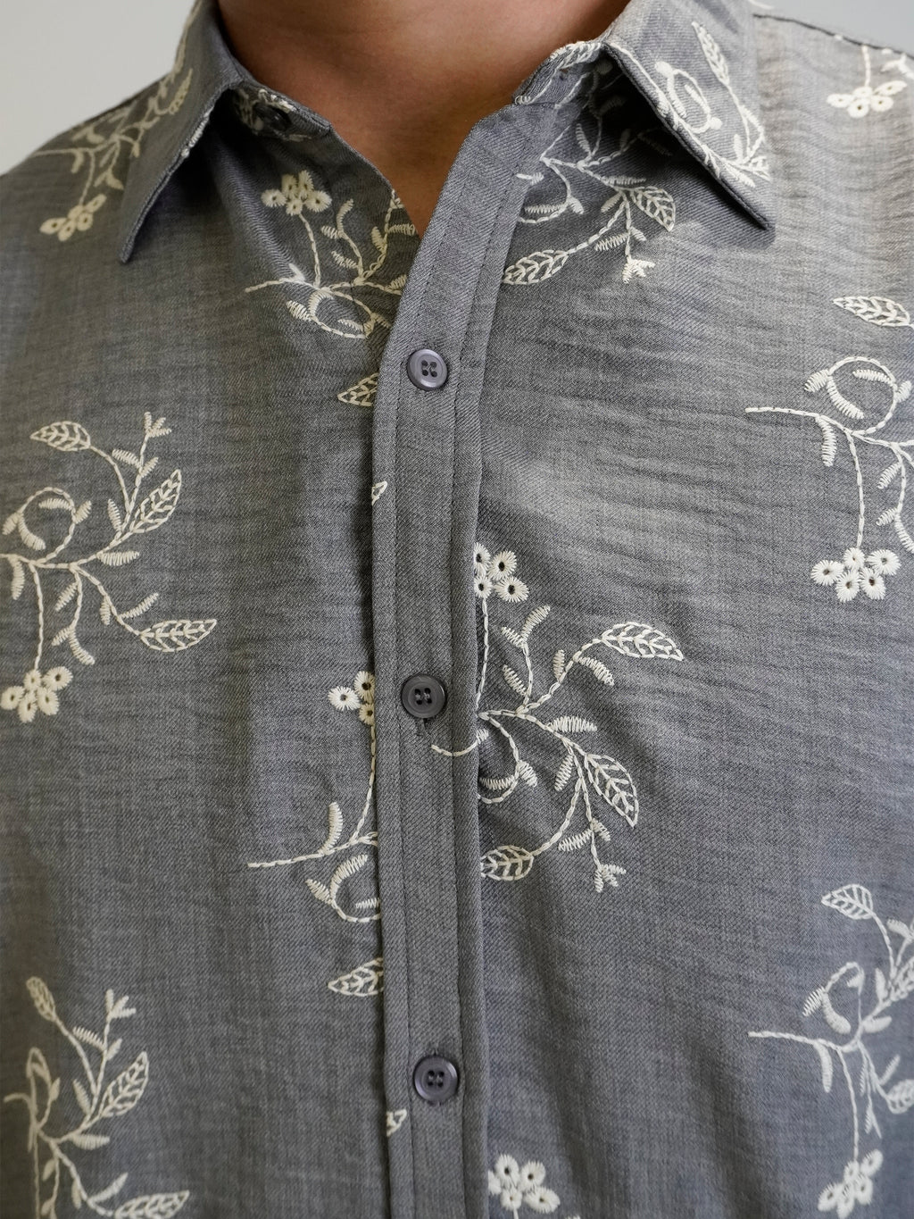 CAMISA BORDAD FLORES