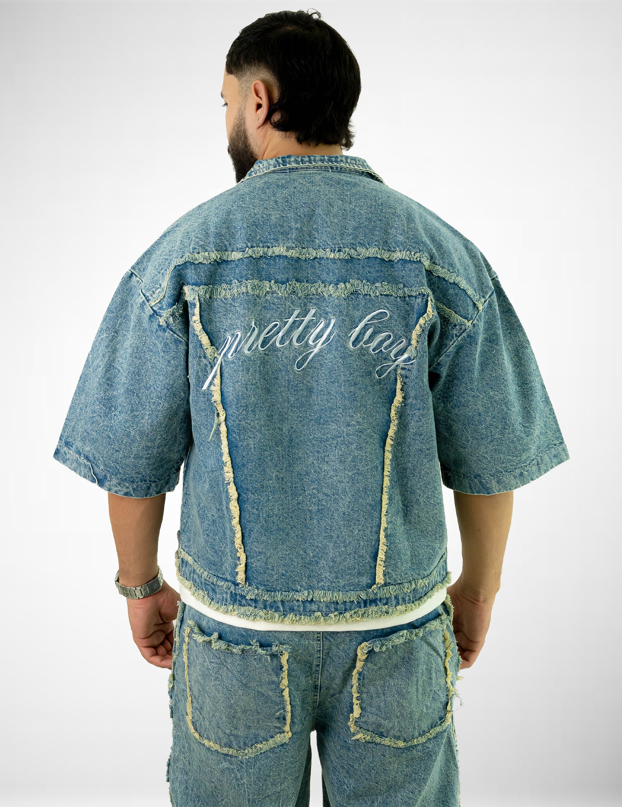 Conjunto Jeans Destroyed