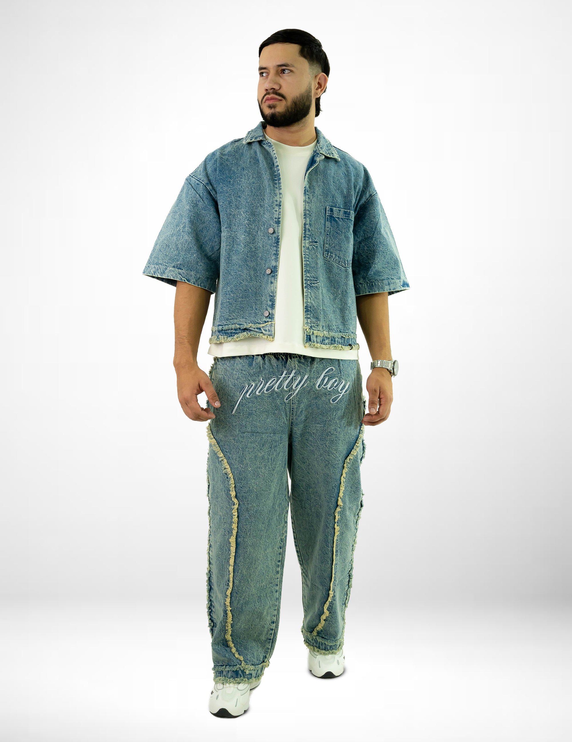 Conjunto Jeans Destroyed