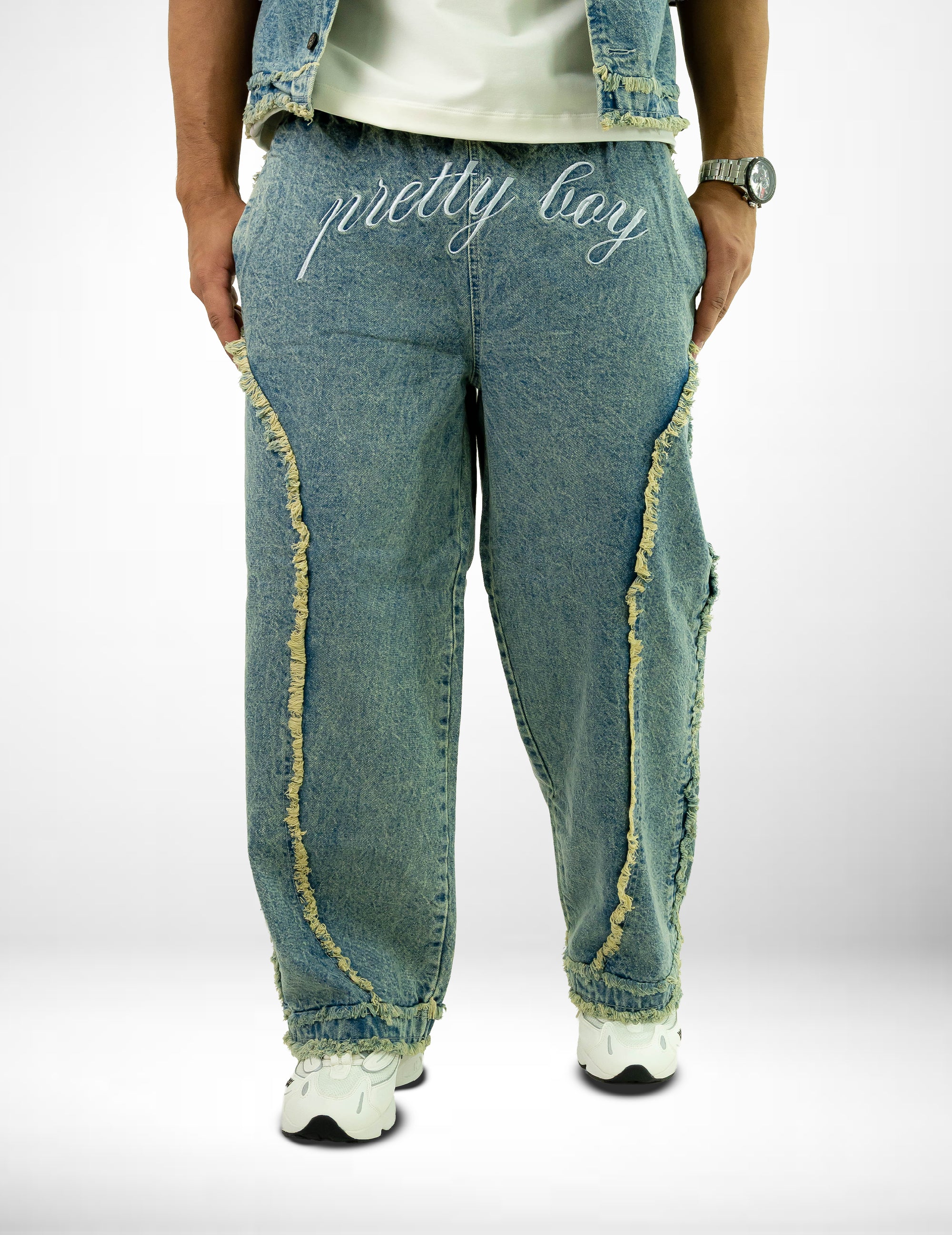 Conjunto Jeans Destroyed