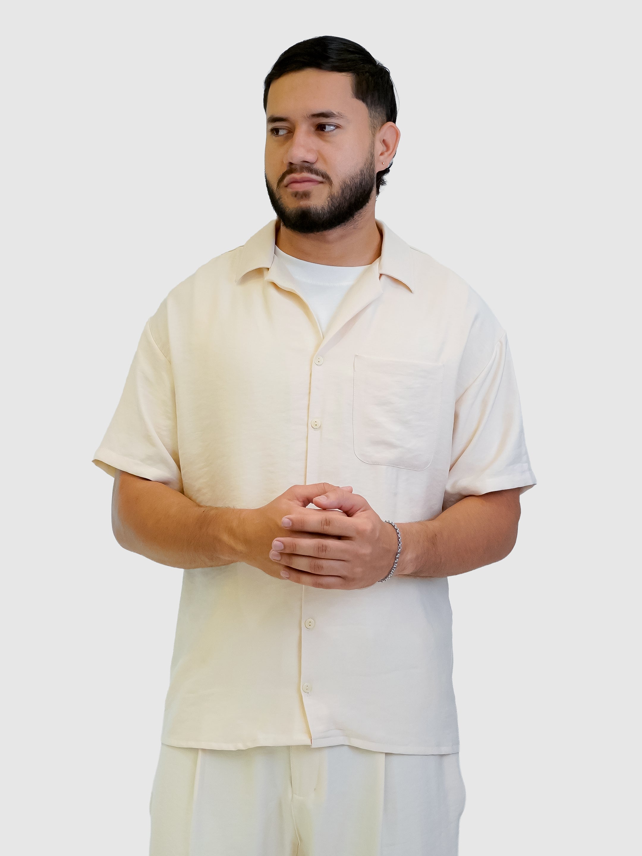 CONJUNTO HOMBRE CAMISA Y PANTALON CAREBROL EN LINO