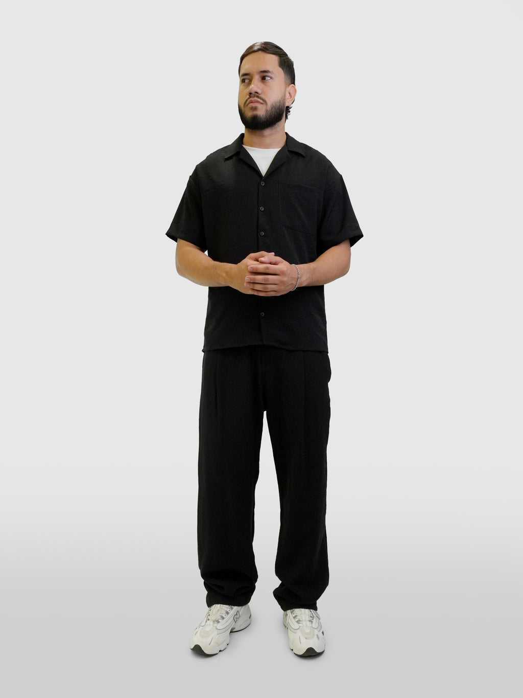 CONJUNTO HOMBRE CAMISA Y PANTALON CAREBROL EN LINO