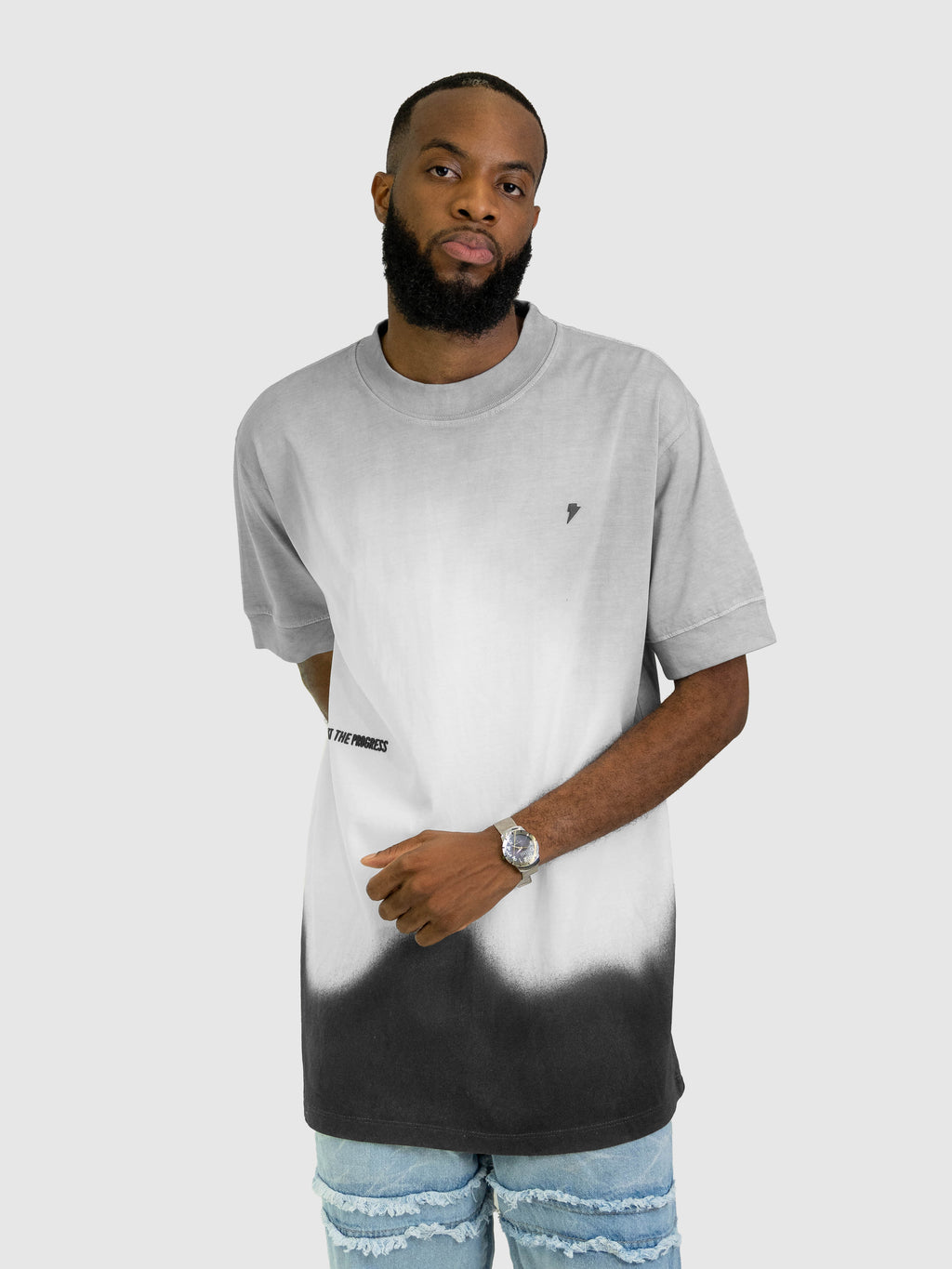 Camiseta Degradé Gris