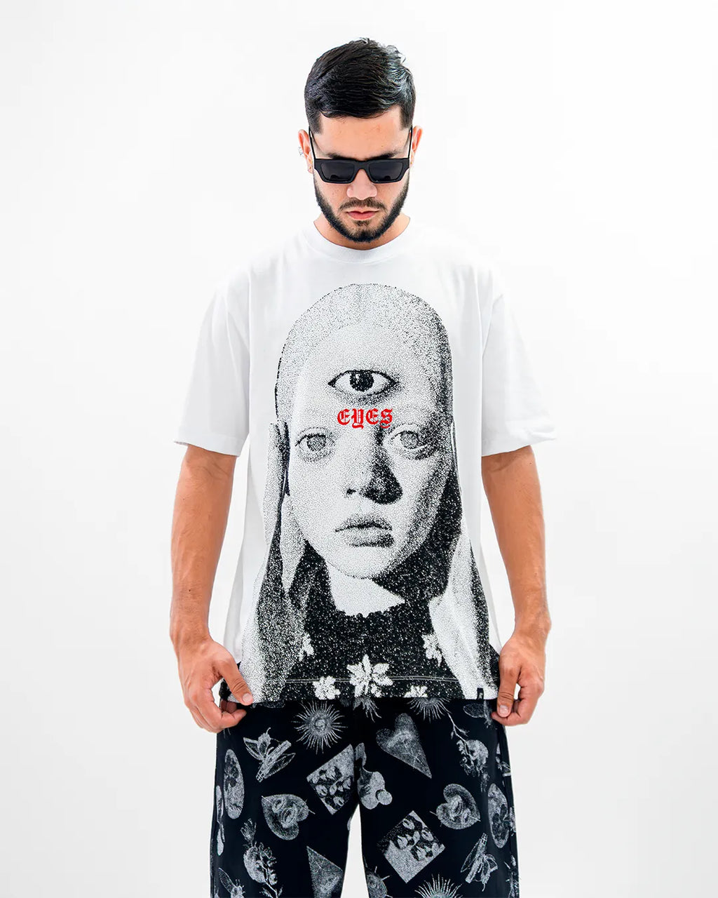 Camiseta SS1 Child Eye Blanca