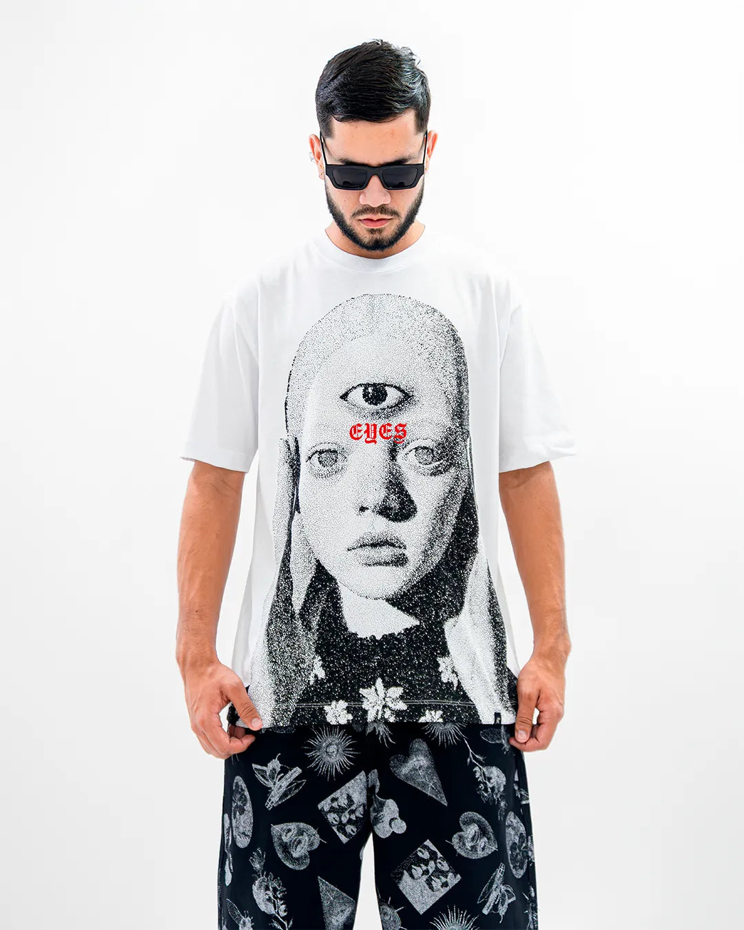 Camiseta SS1 Child Eye Blanca