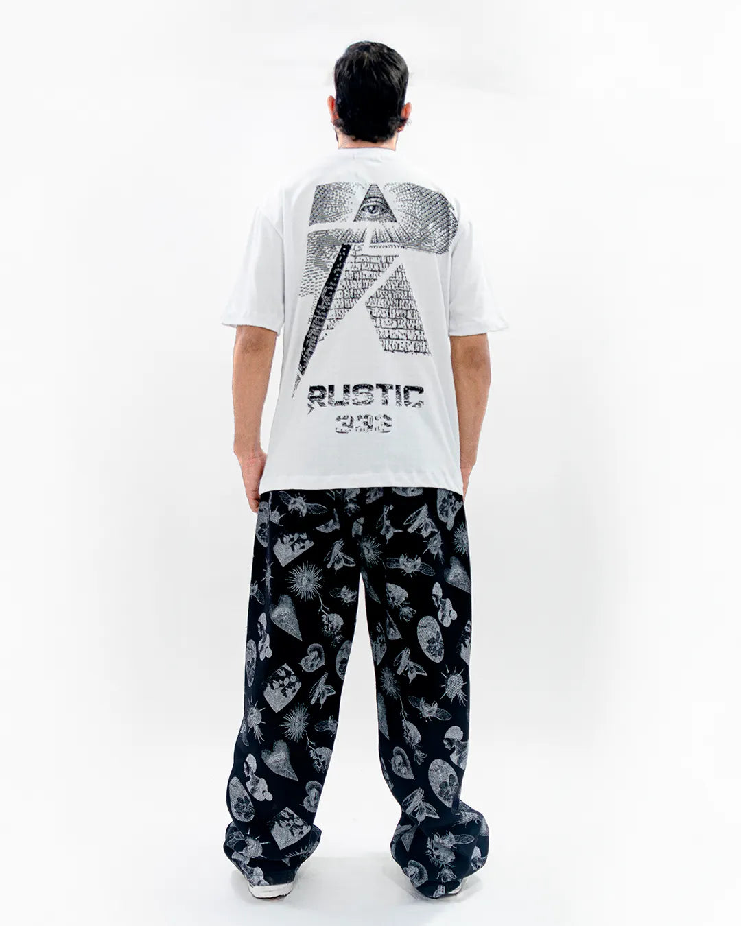 Camiseta SS1 R Iluminati Blanca