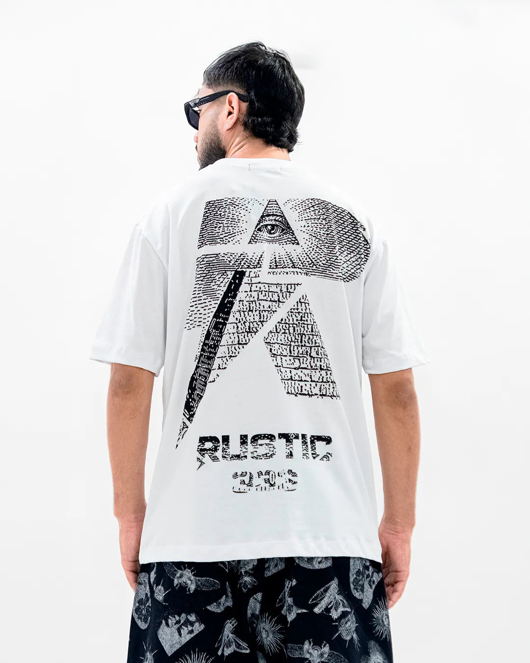 Camiseta SS1 R Iluminati Blanca