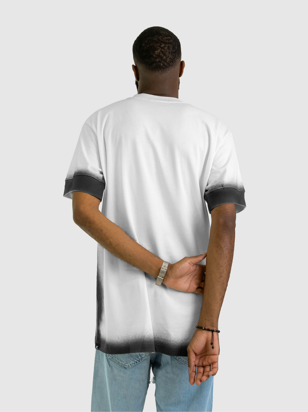 Camiseta Degradé Blanca