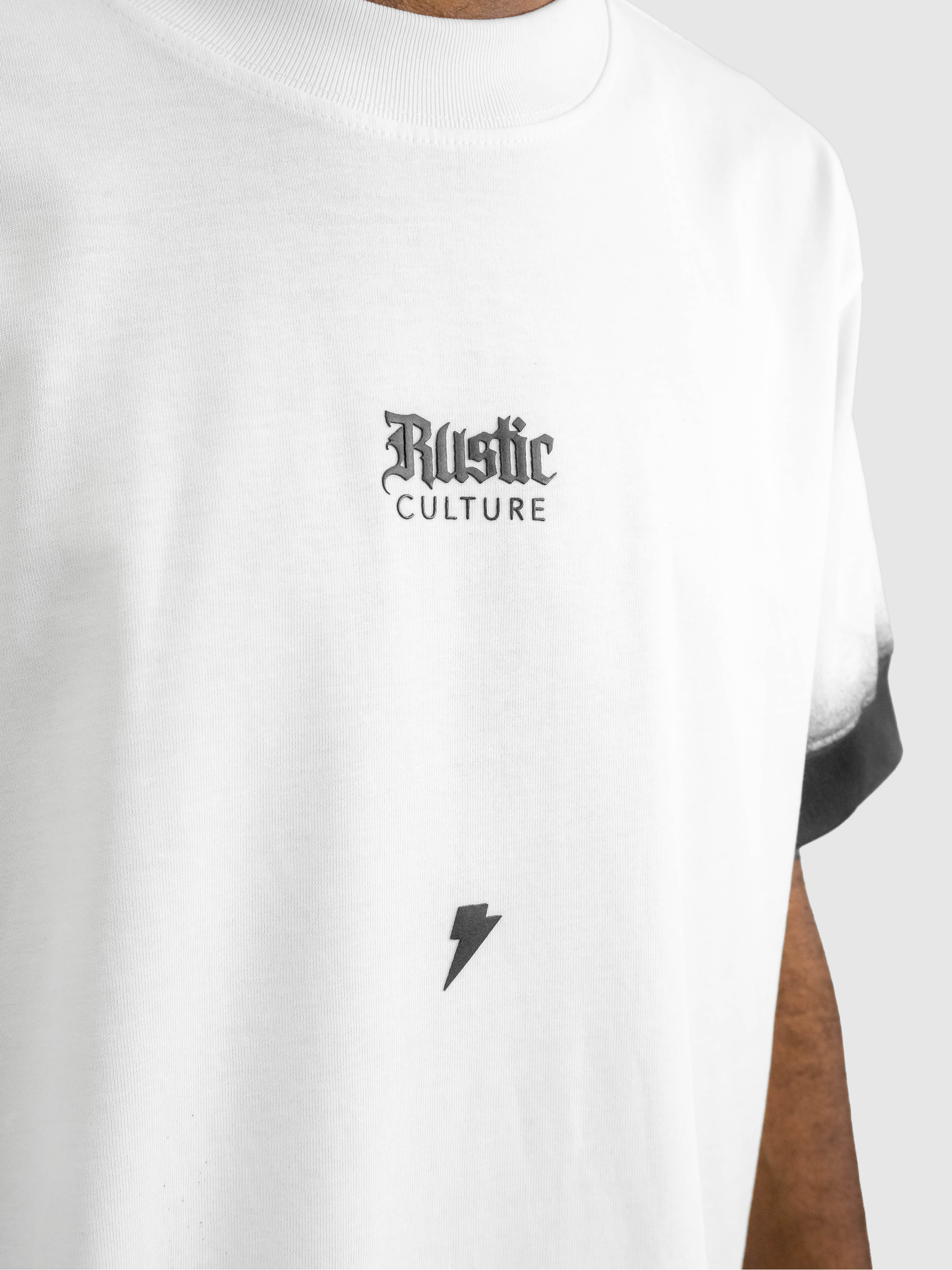 Camiseta Degradé Blanca