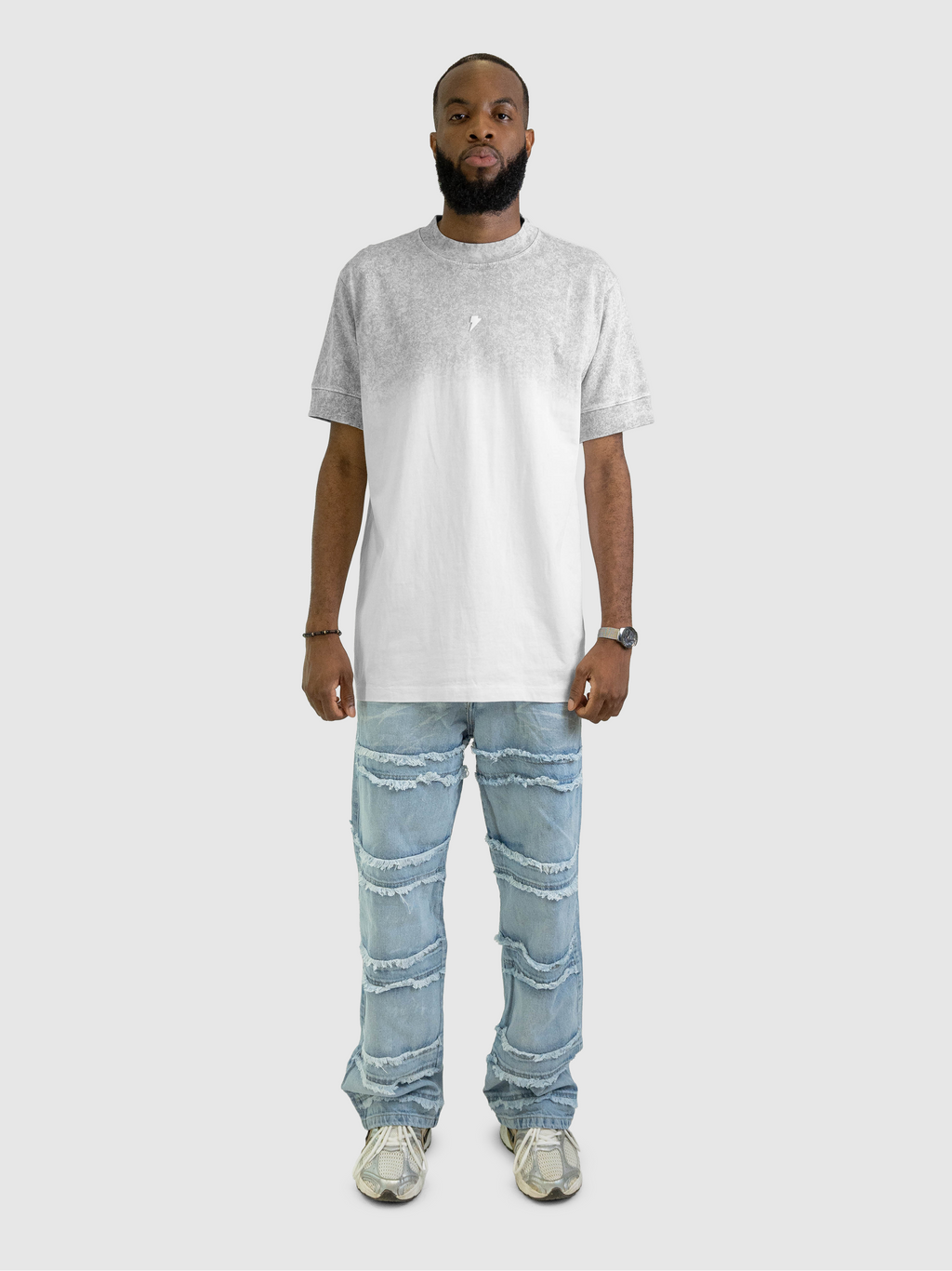 Camiseta Fade Gris