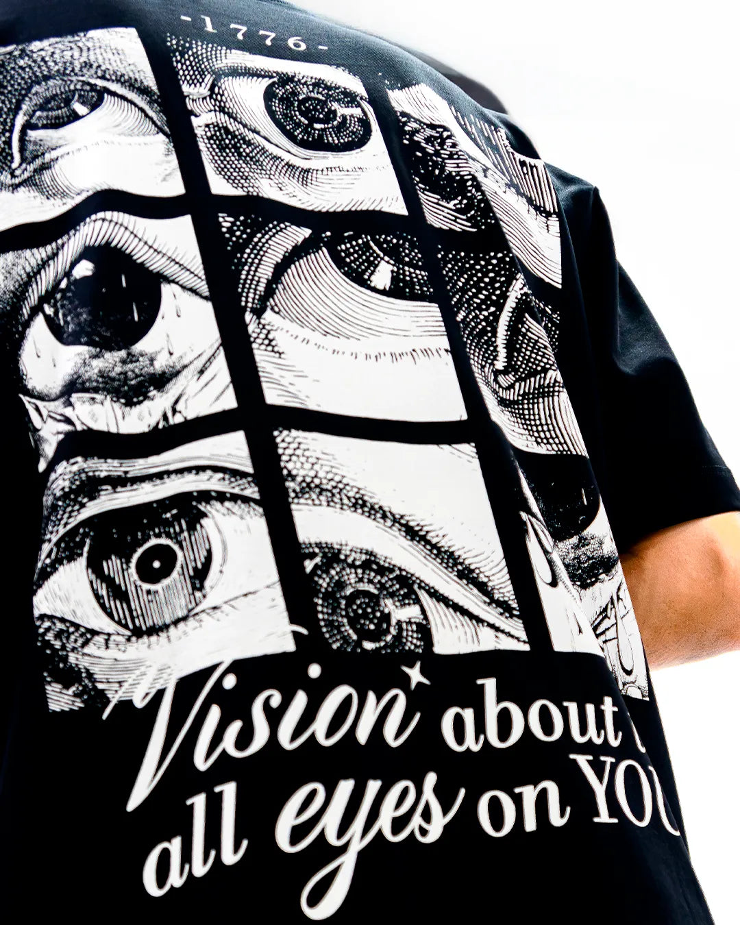Camiseta SS1 All Eyes On You Negro