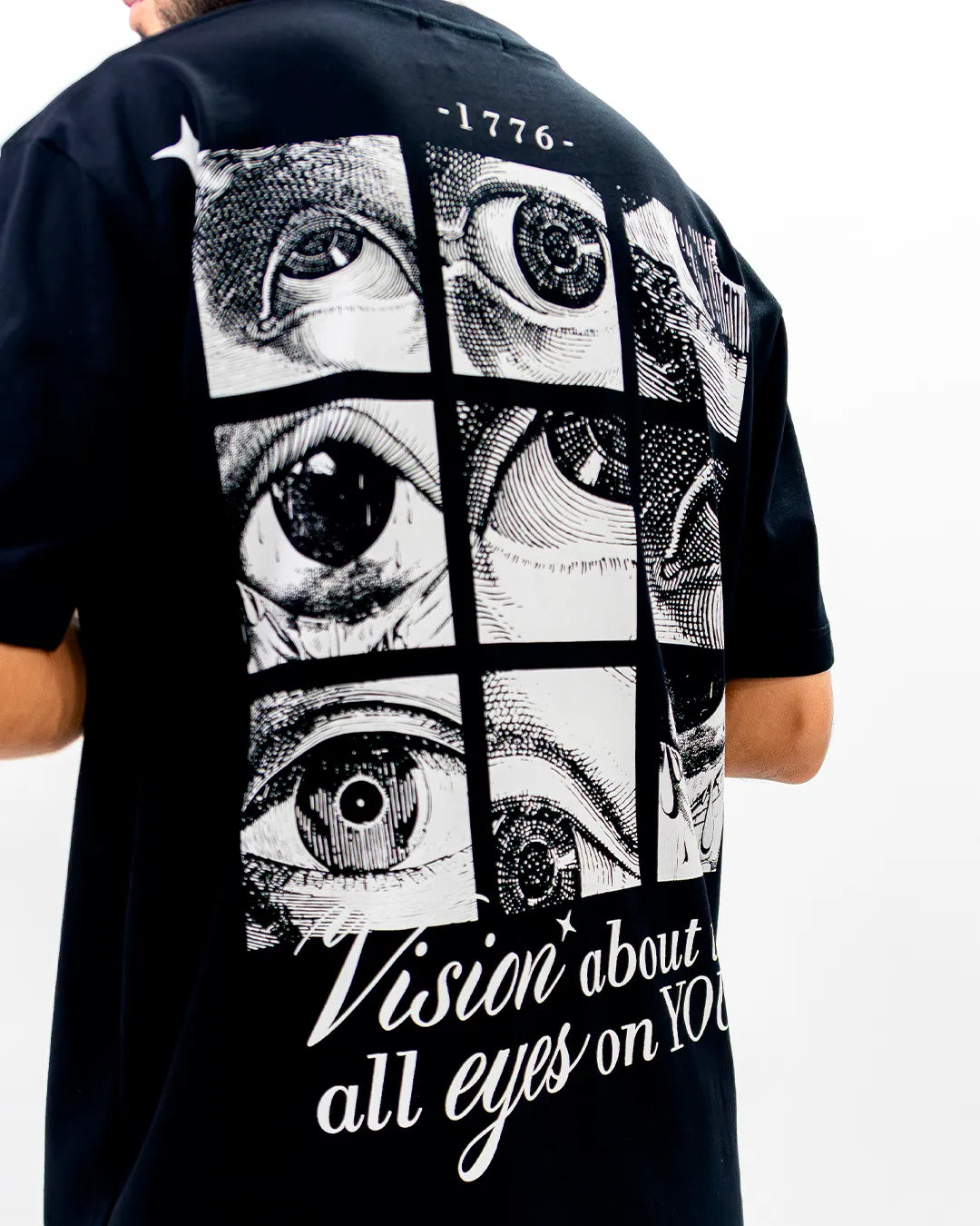 Camiseta SS1 All Eyes On You Negro