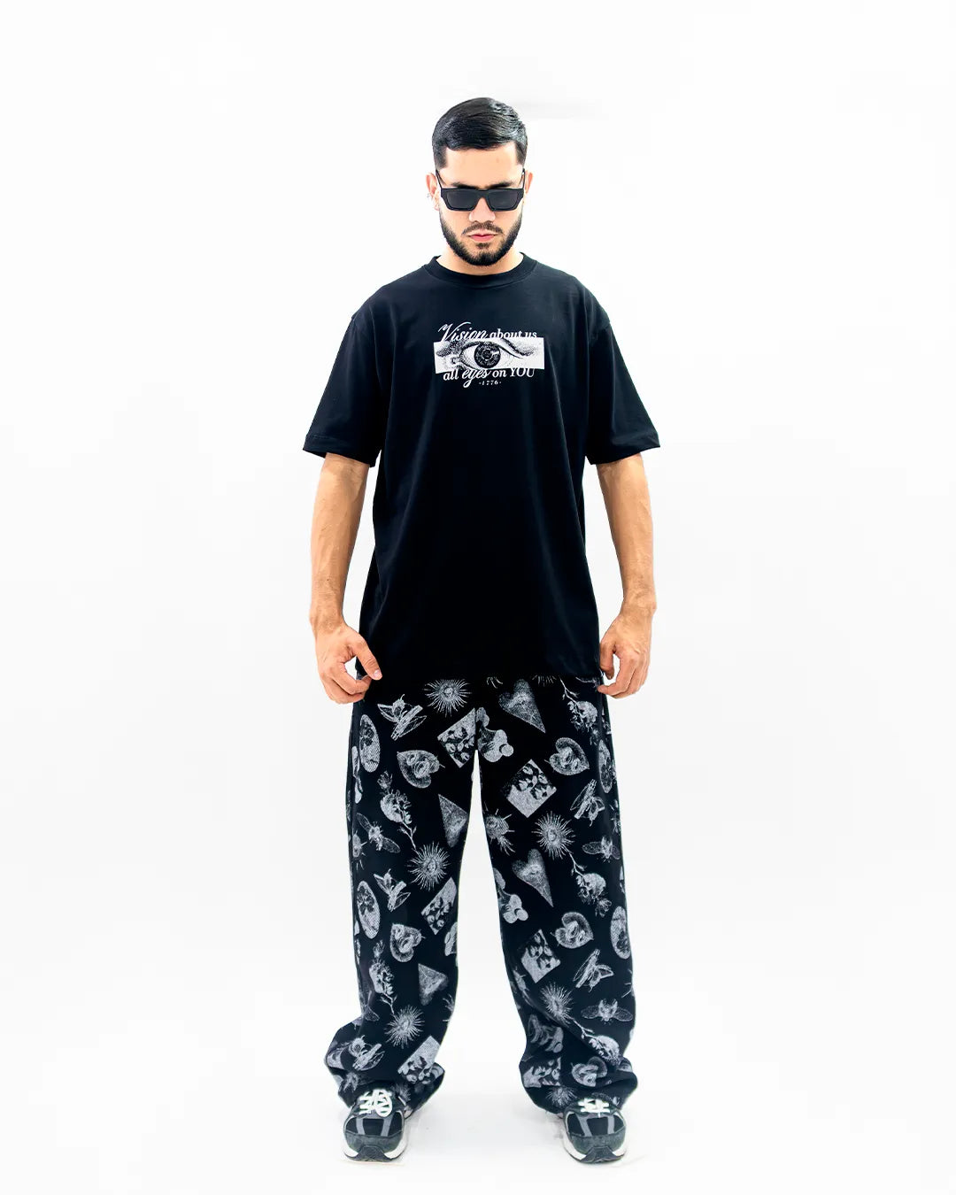 Camiseta SS1 All Eyes On You Negro