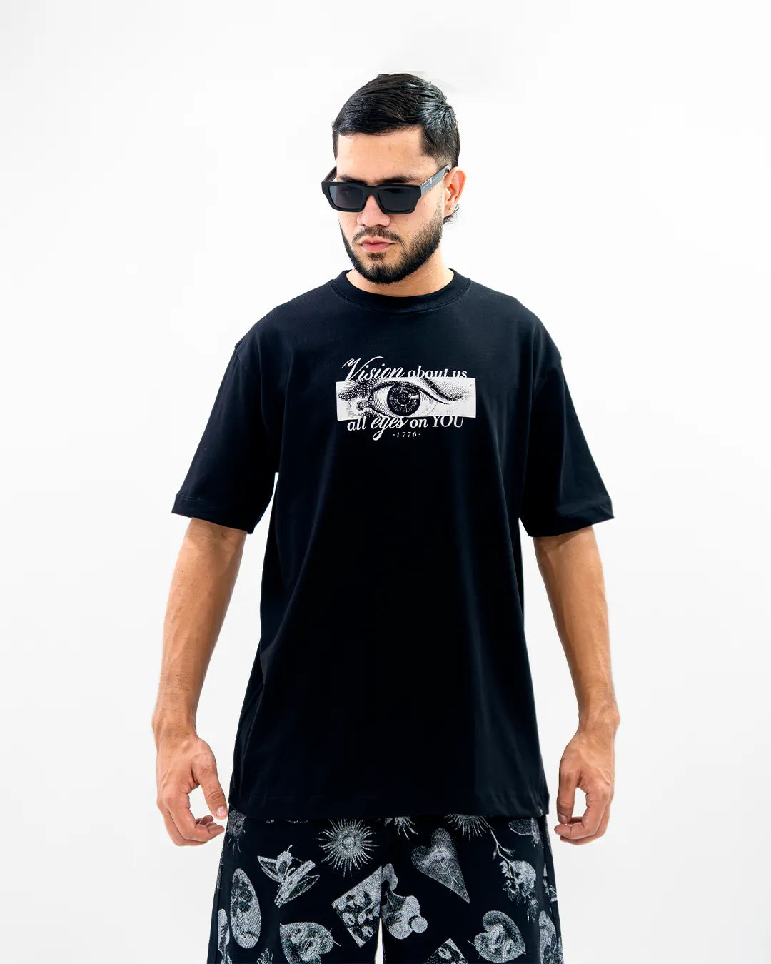 Camiseta SS1 All Eyes On You Negro