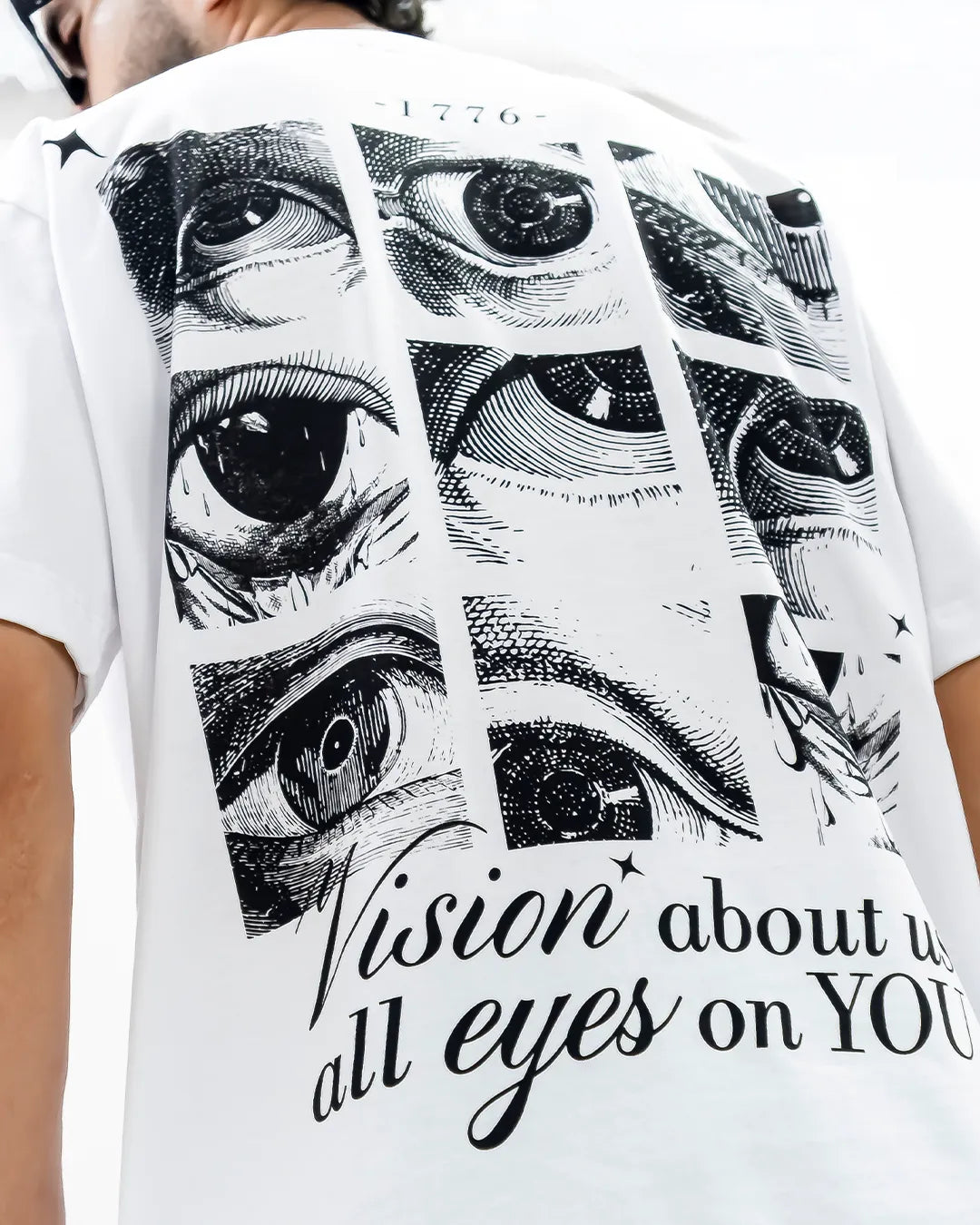 Camiseta SS1 Child All Eyes On You Blanca