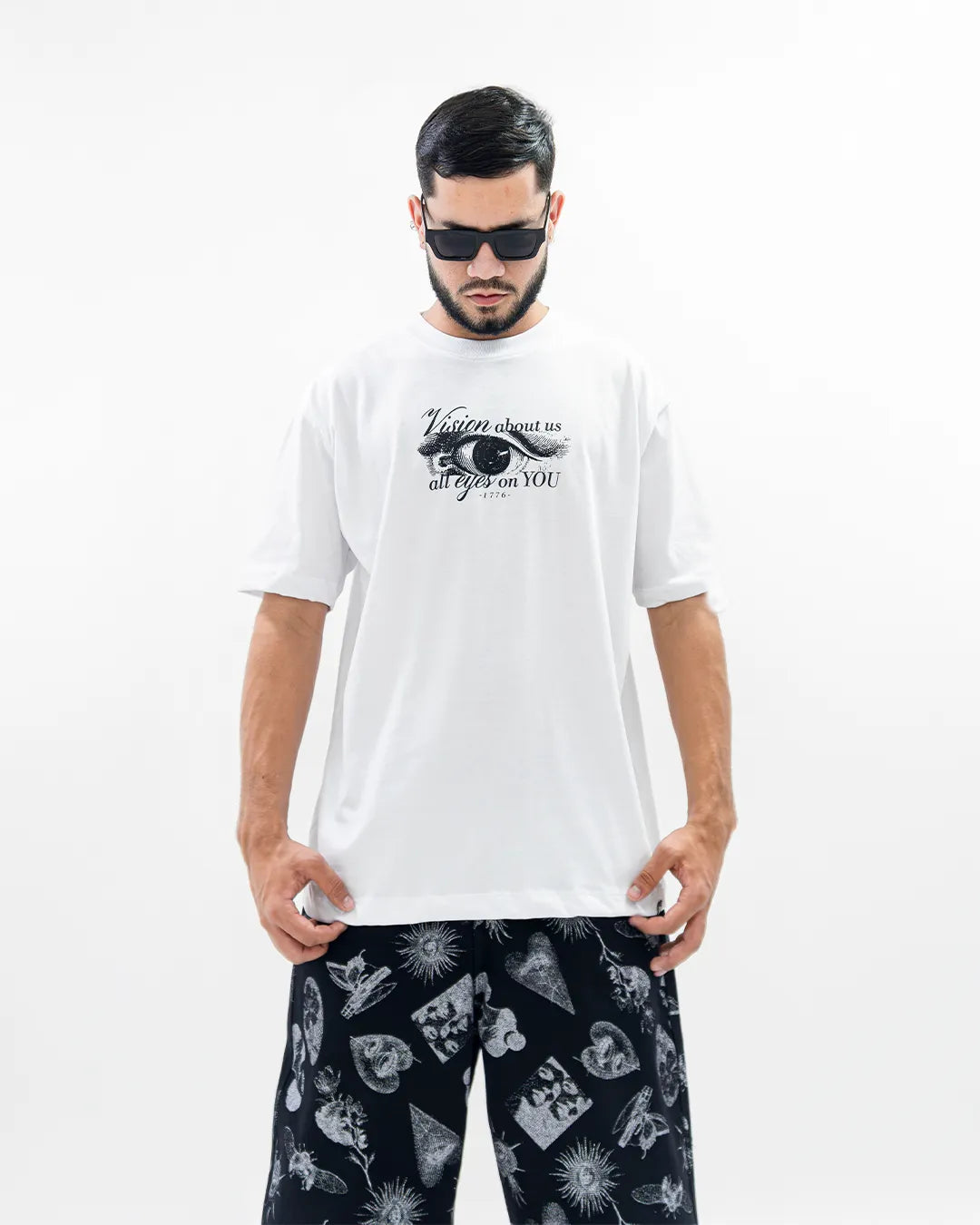 Camiseta SS1 Child All Eyes On You Blanca