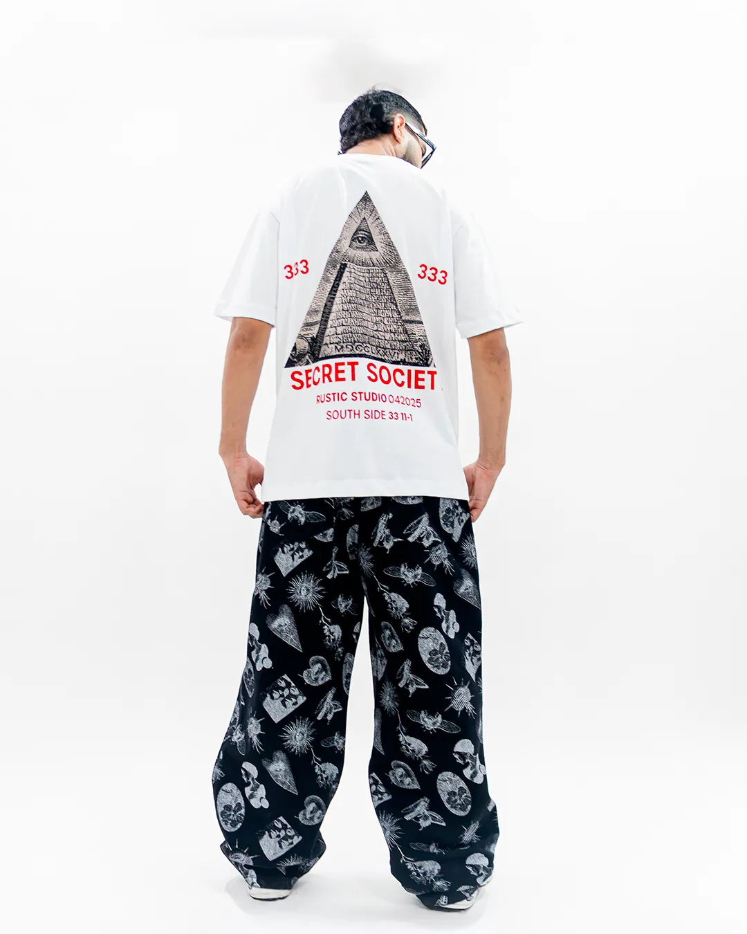 Camiseta SS1 Eye of Providence Blanca