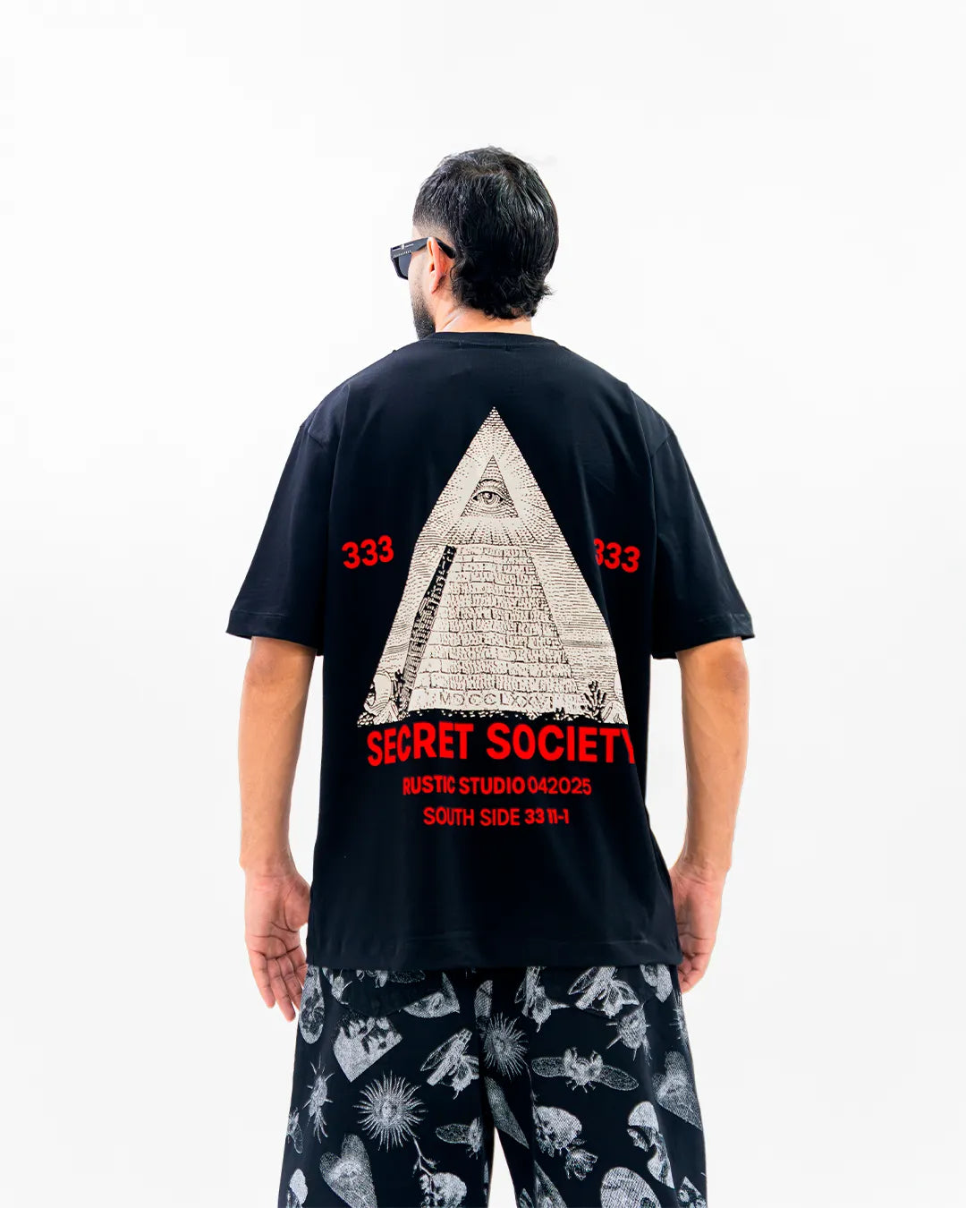 Camiseta SS1 Eye of Providence Negra