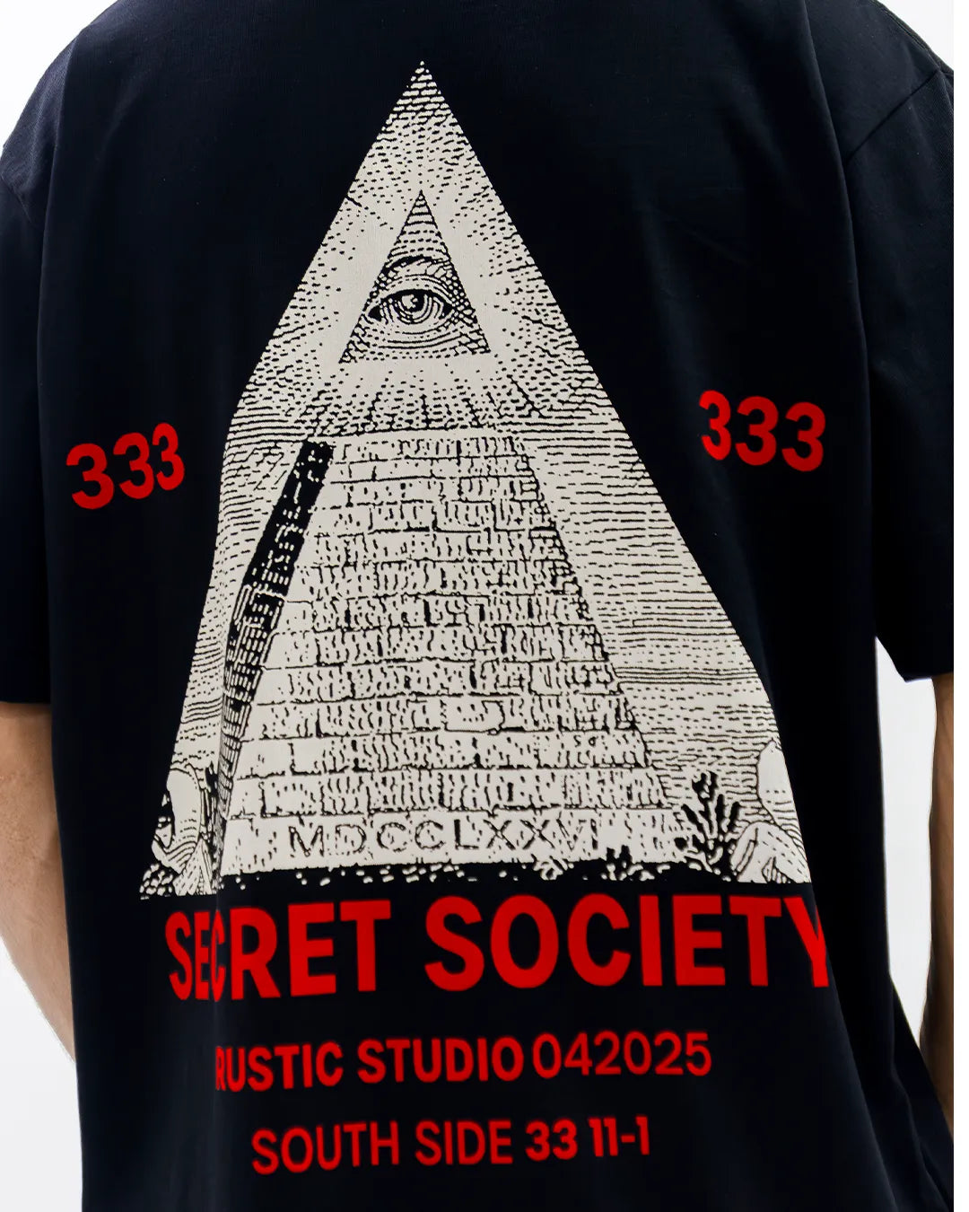 Camiseta SS1 Eye of Providence Negra