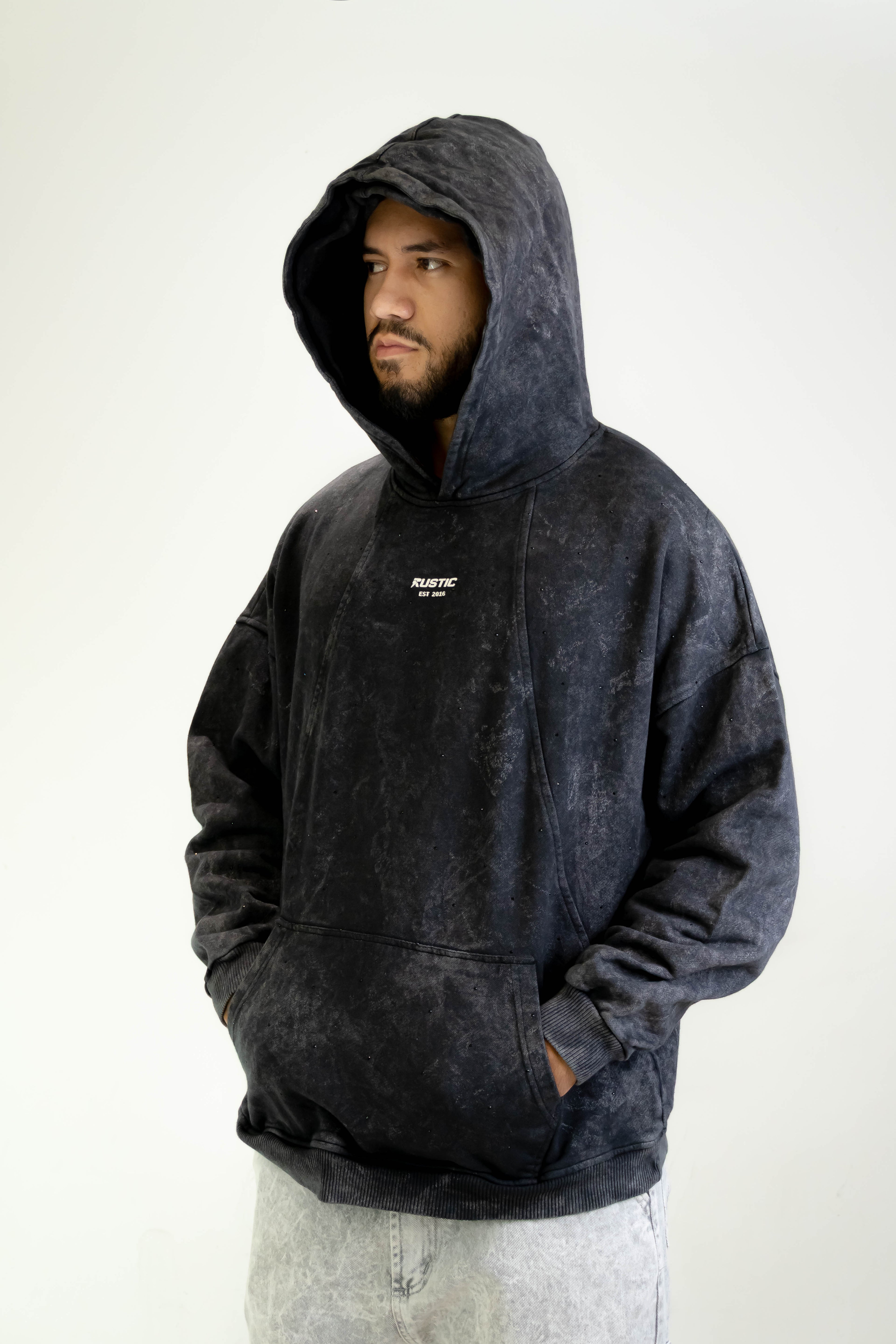 Hoodie Acid Wash