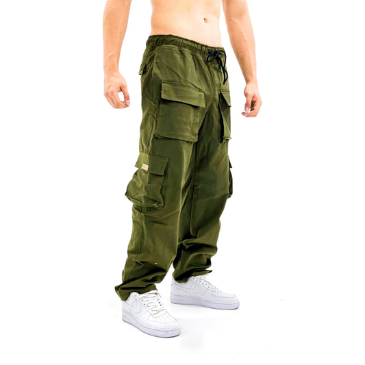 Cargo Urbano Boxy Verde Militar