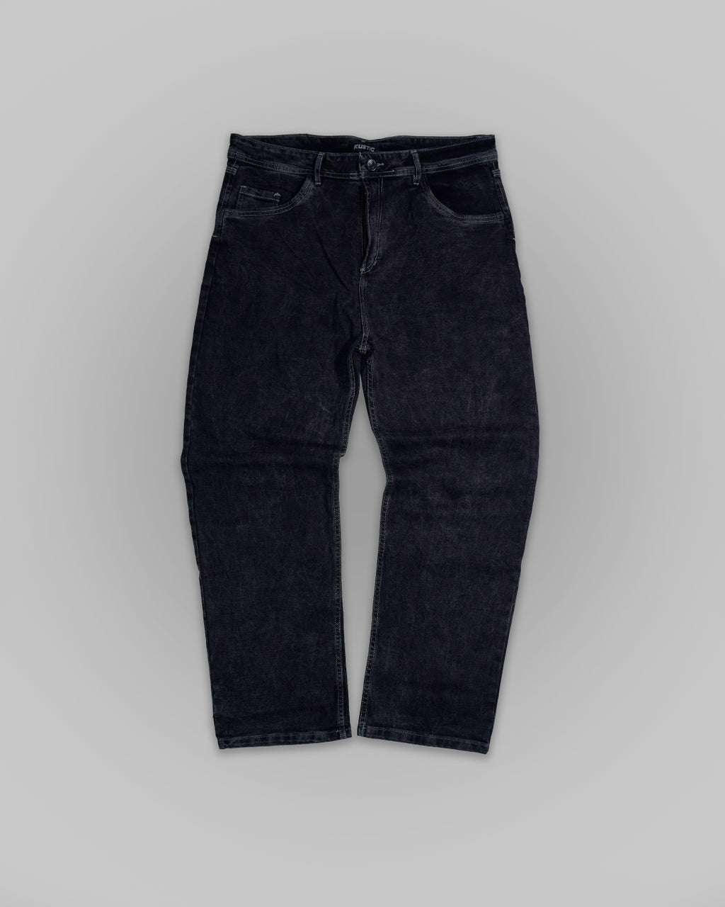 Jean Basic Acid Washed Gris