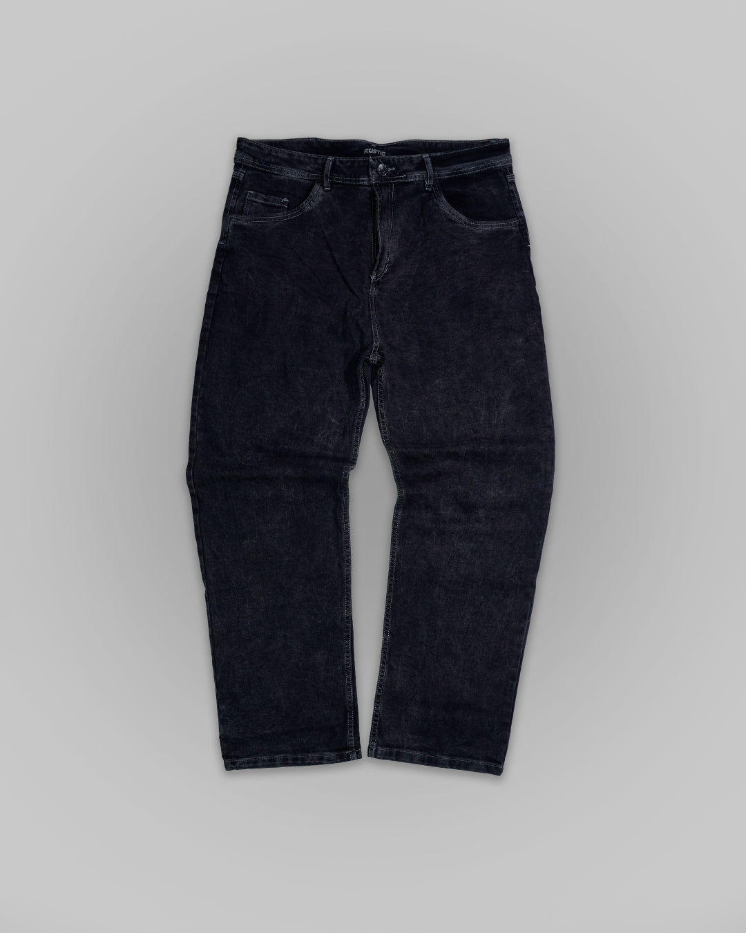 Jean Basic Acid Washed Gris