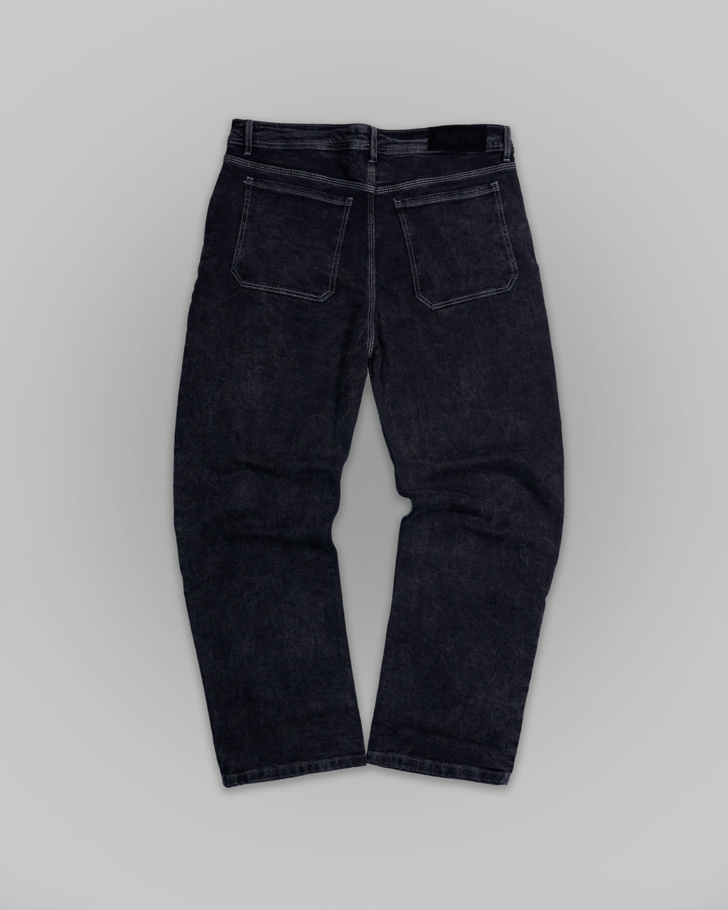 Jean Basic Acid Washed Gris