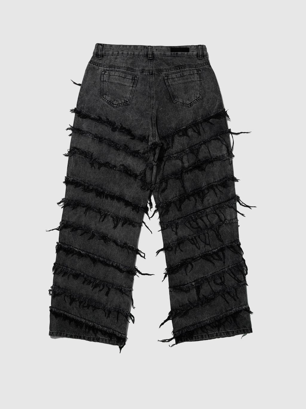 Jean Baggy Gris Desilachado