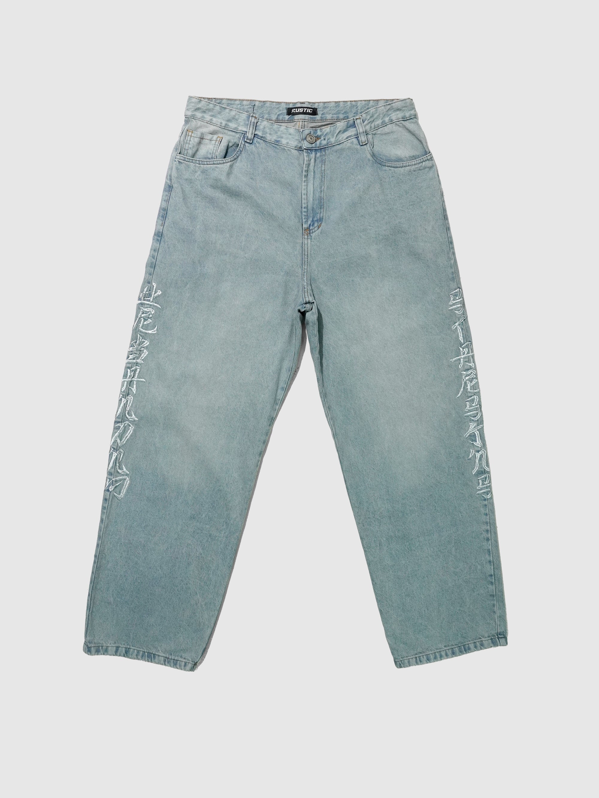 Jean Baggy Bordado
