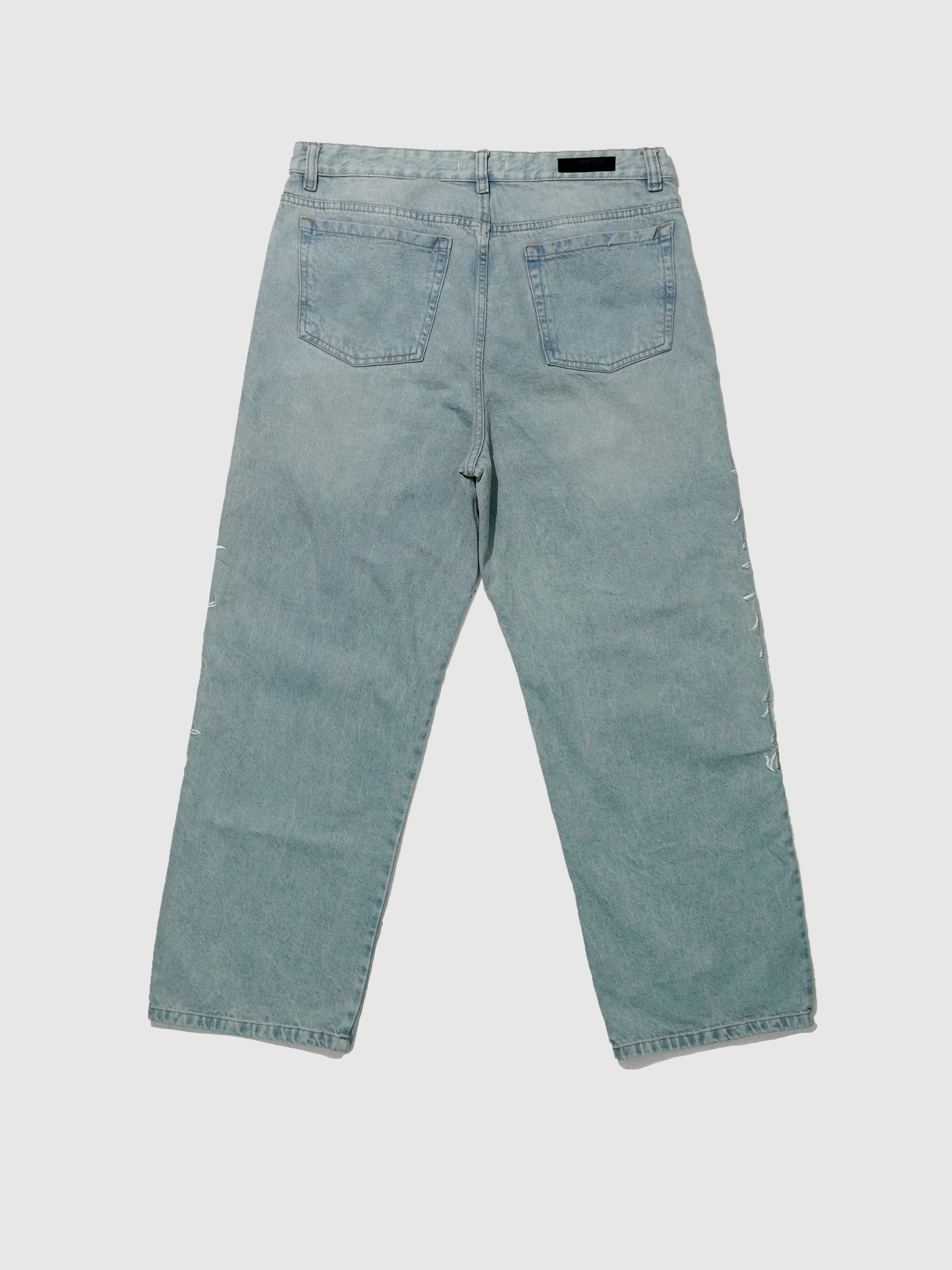 Jean Baggy Bordado
