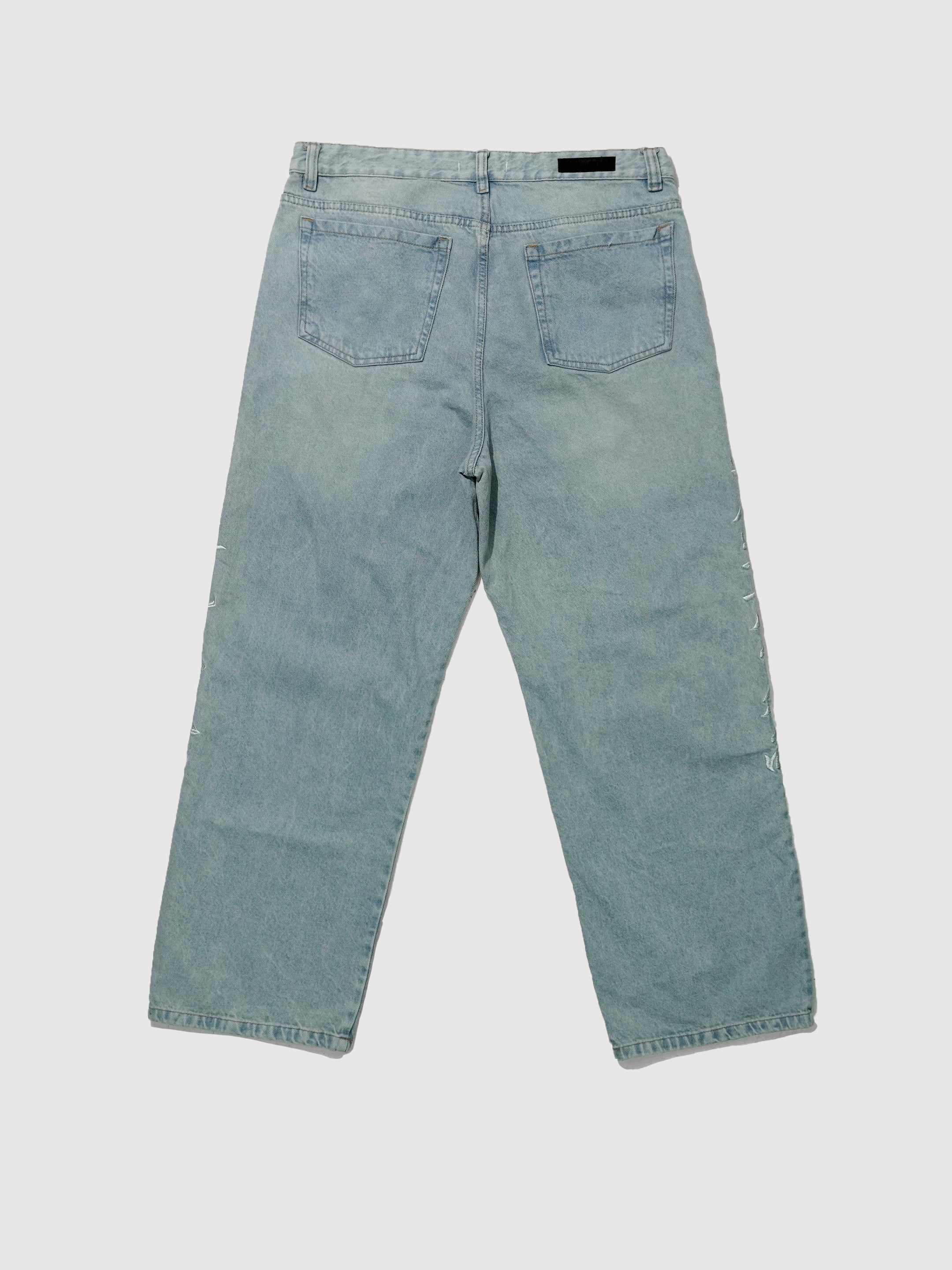Jean Baggy Bordado