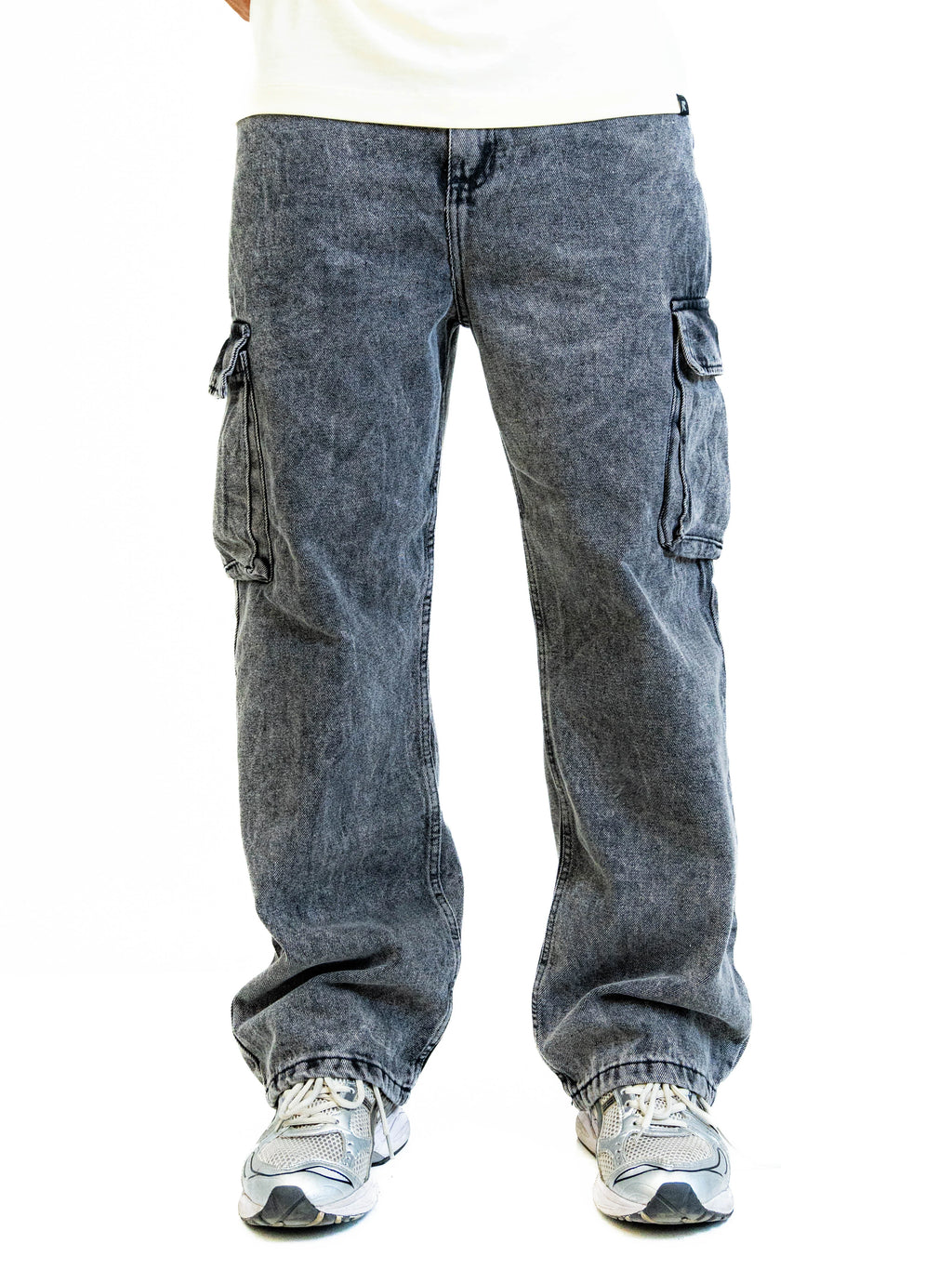 Jean Cargo Grey-Wash