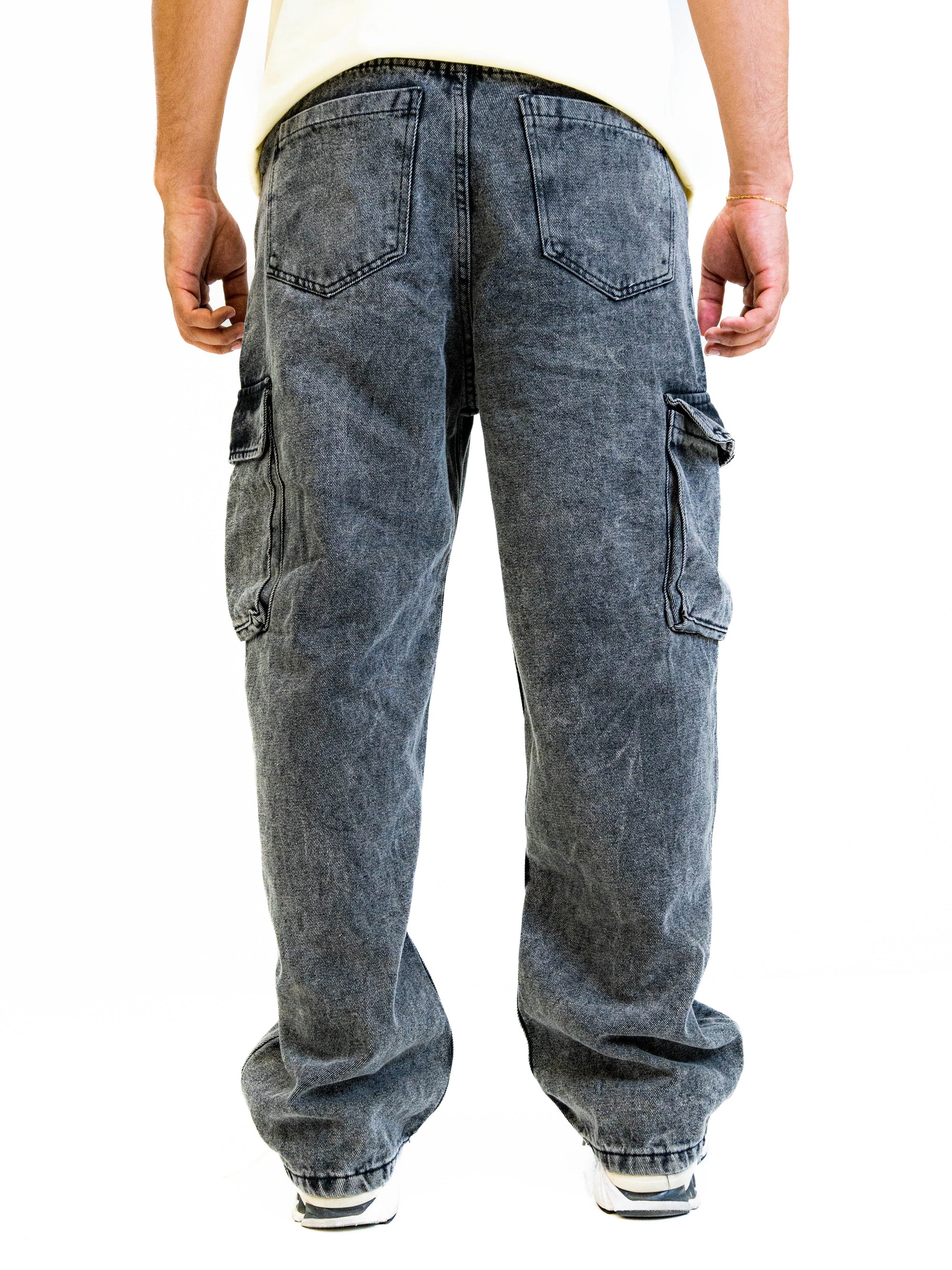 Jean Cargo Grey-Wash