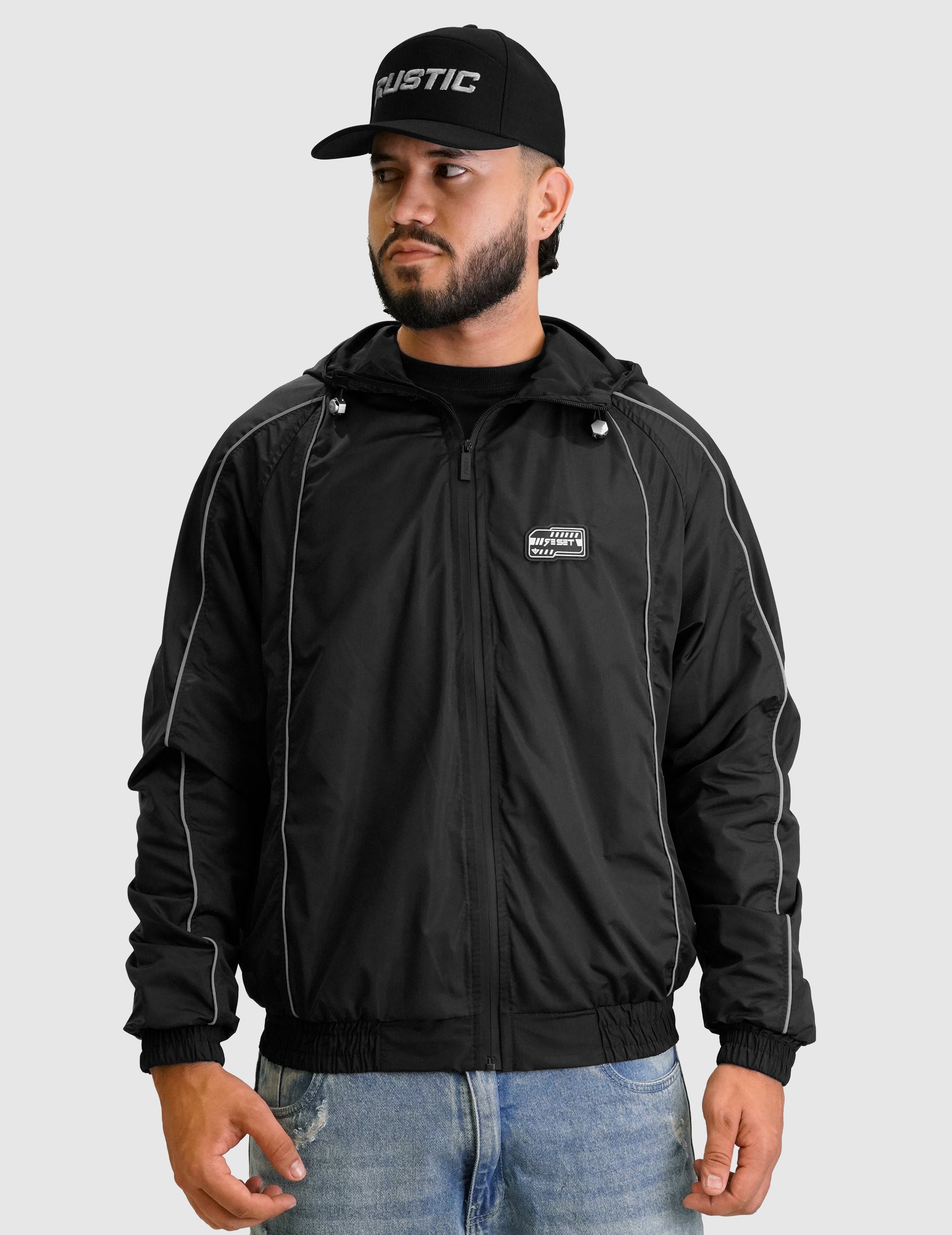 Chaqueta Rompevientos Reflectiva
