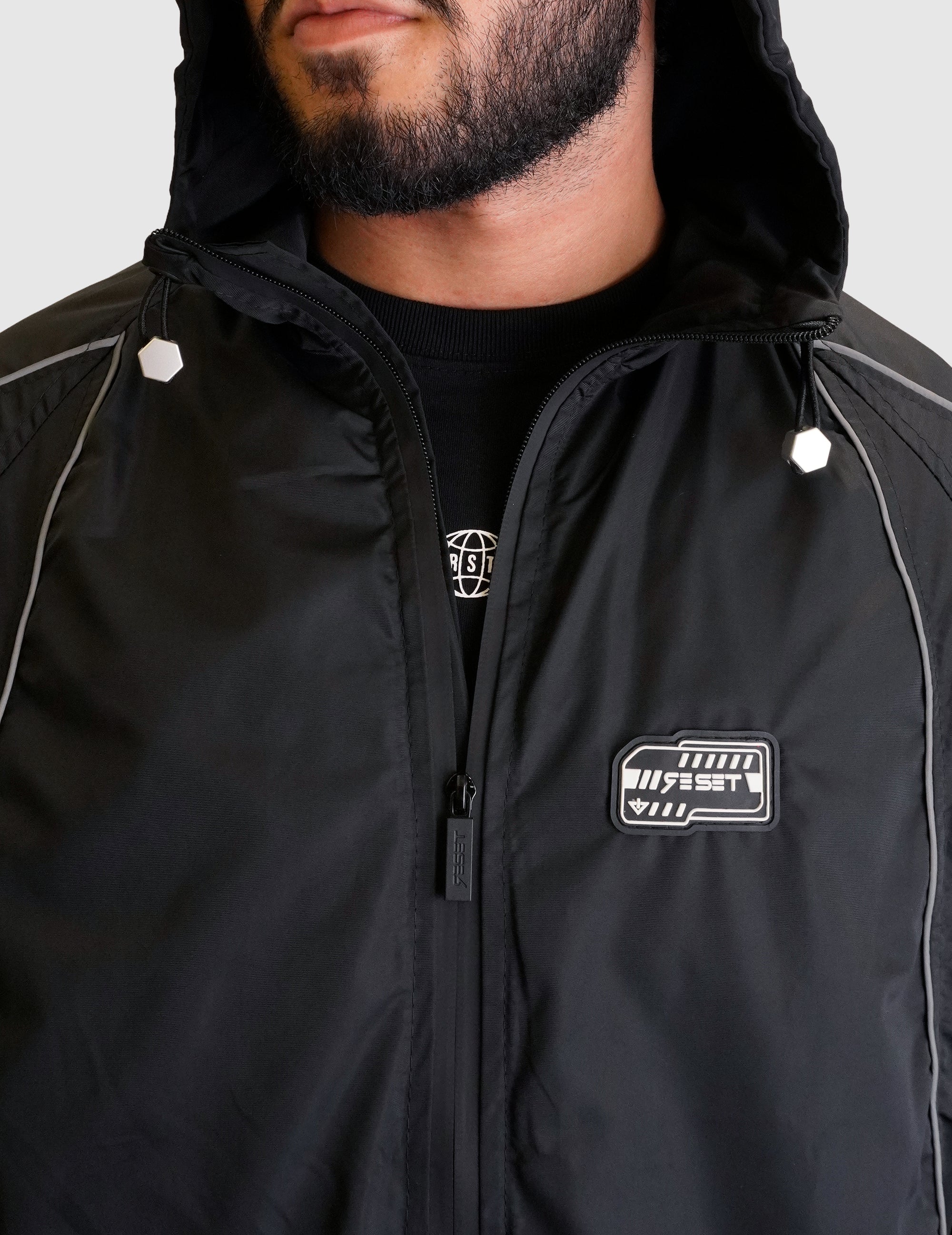 Chaqueta Rompevientos Reflectiva
