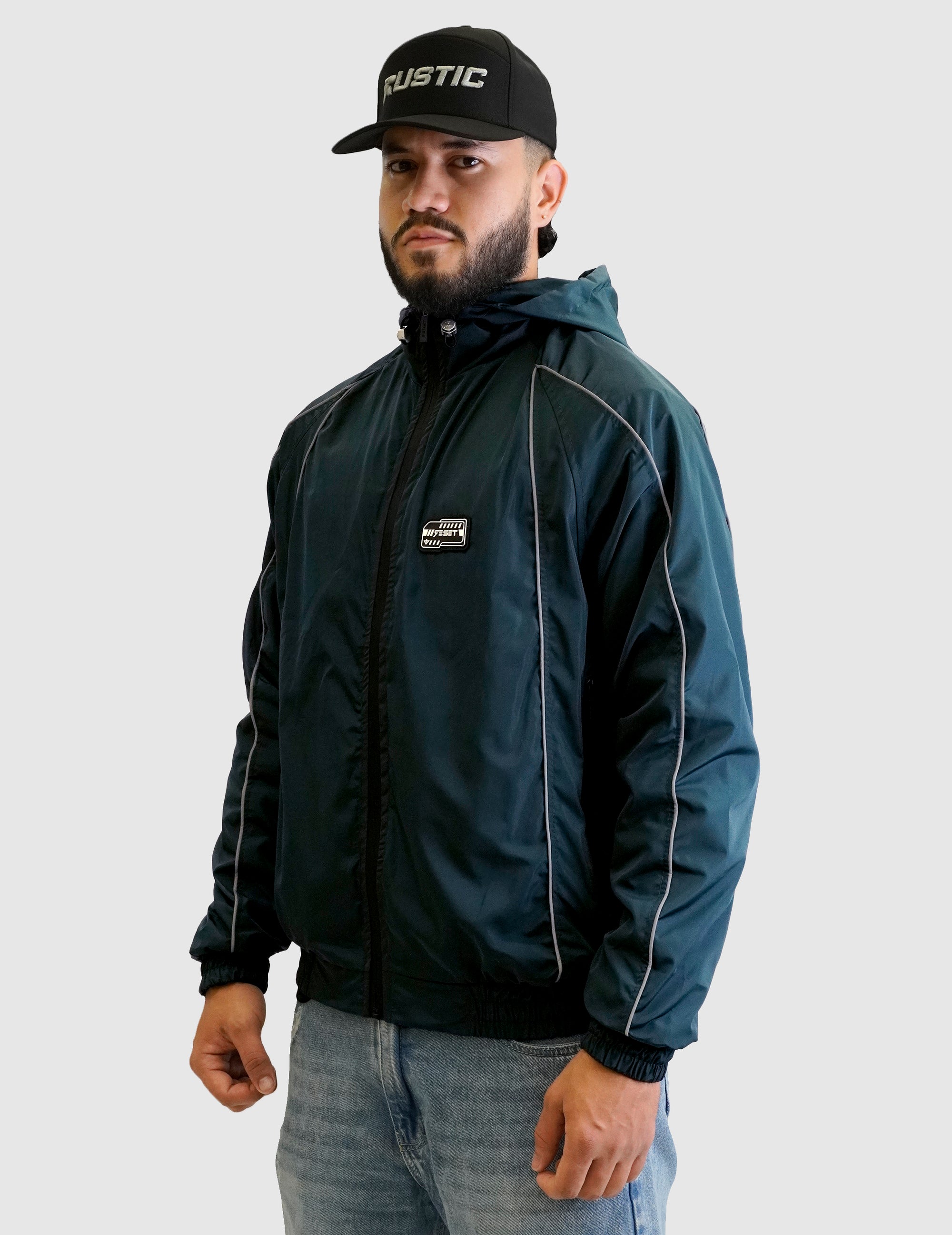 Chaqueta Rompevientos Reflectiva