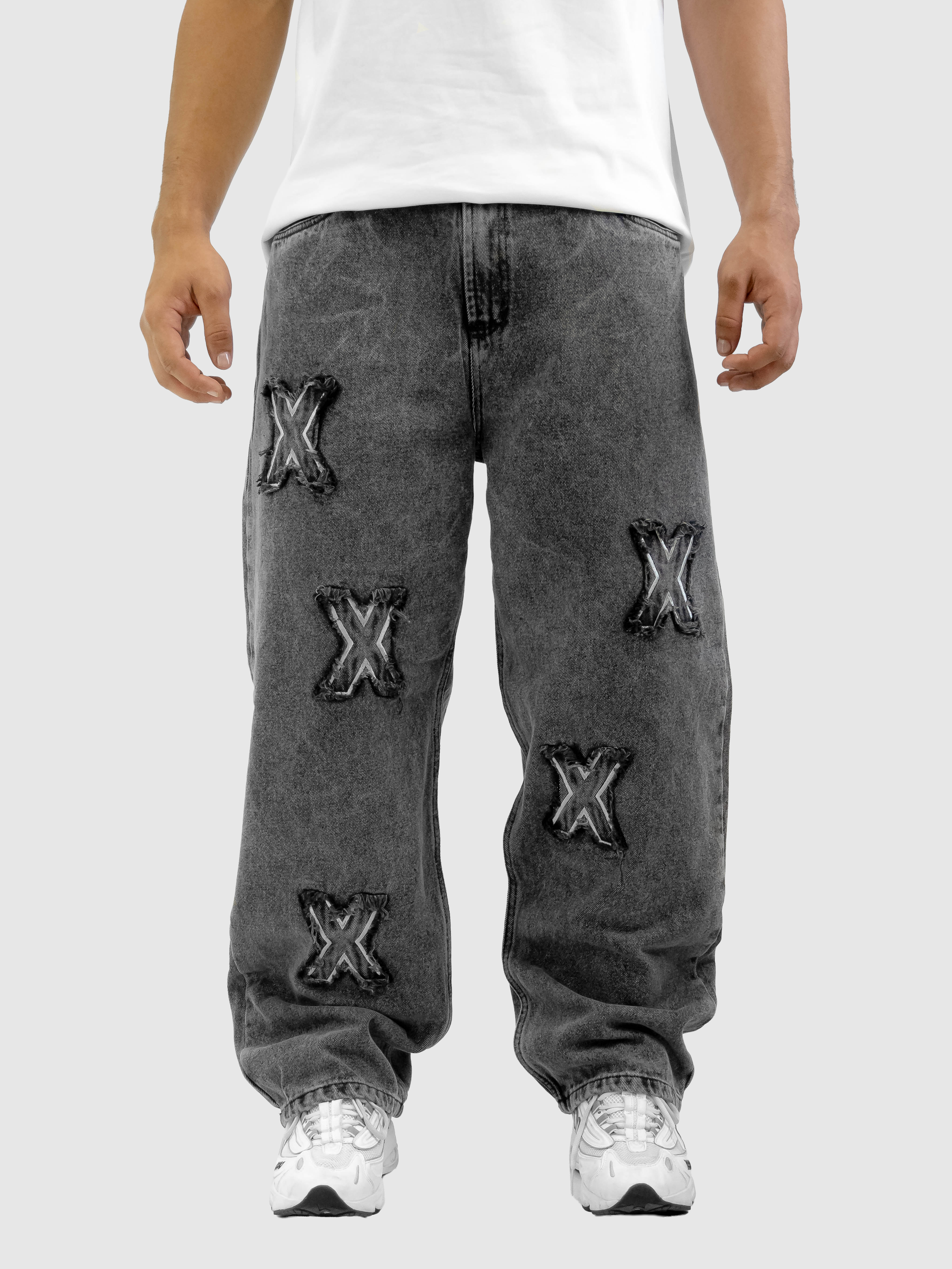 Jean Baggy X Washed Black