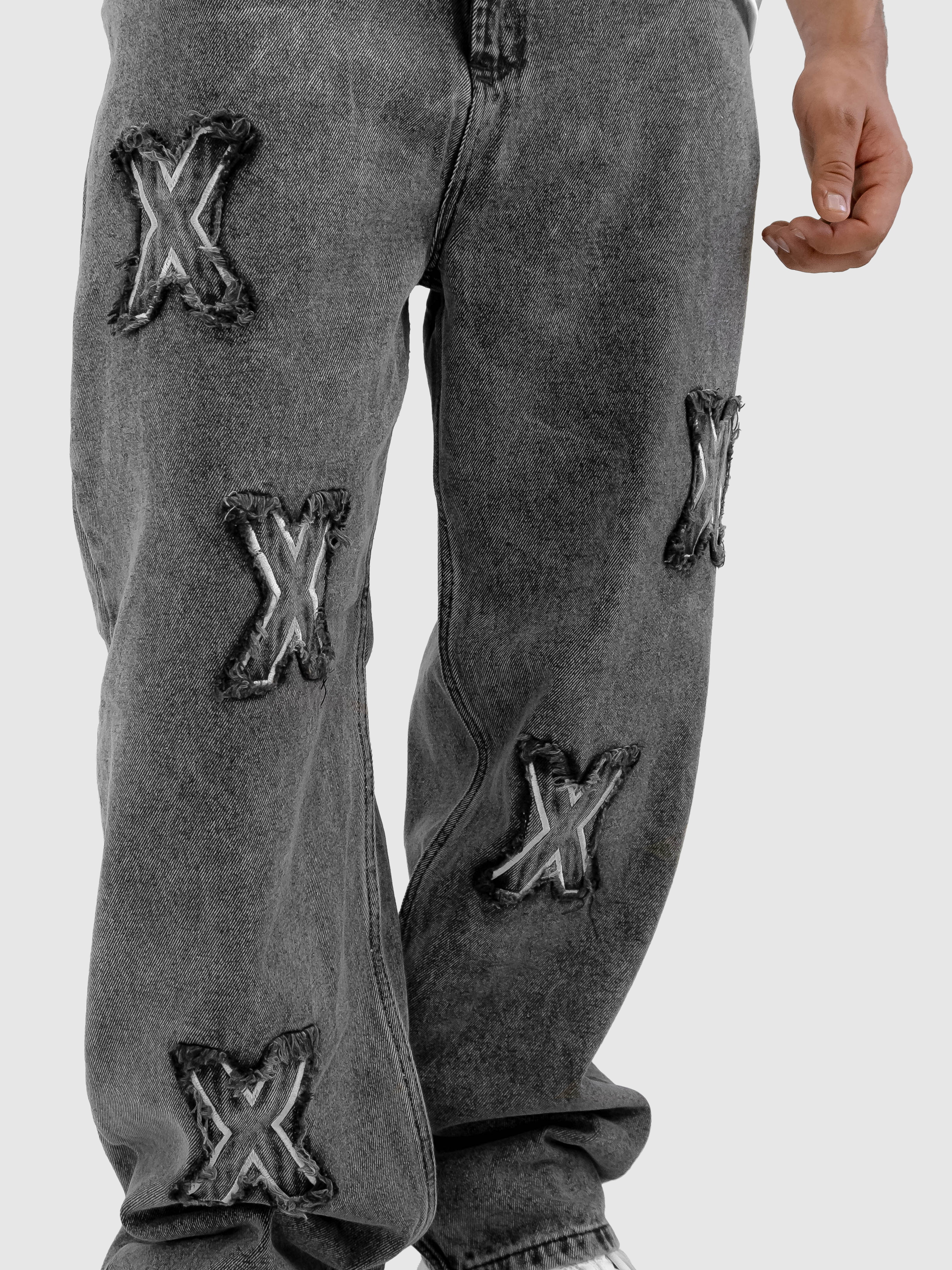 Jean Baggy X Washed Black