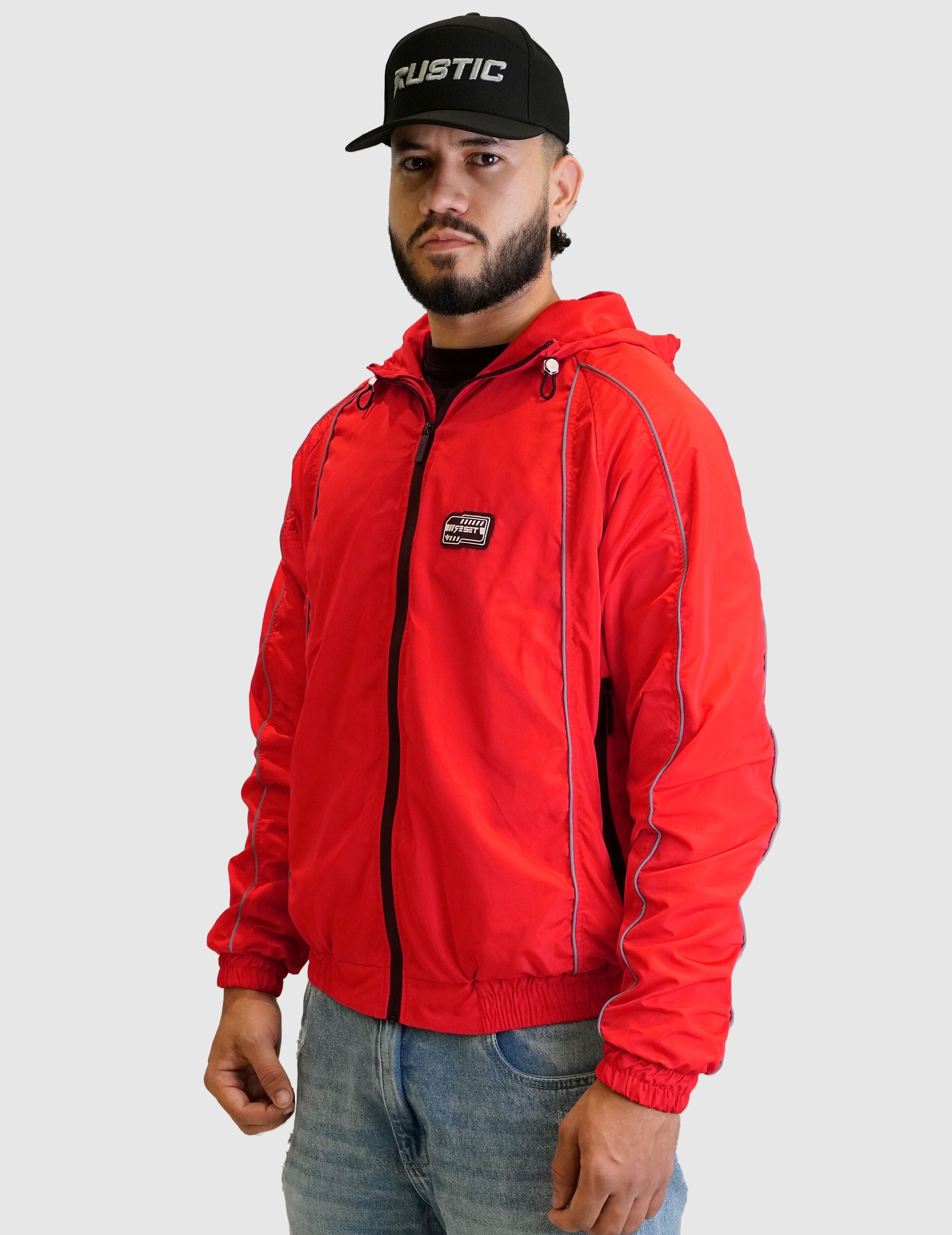 Chaqueta Rompevientos Reflectiva