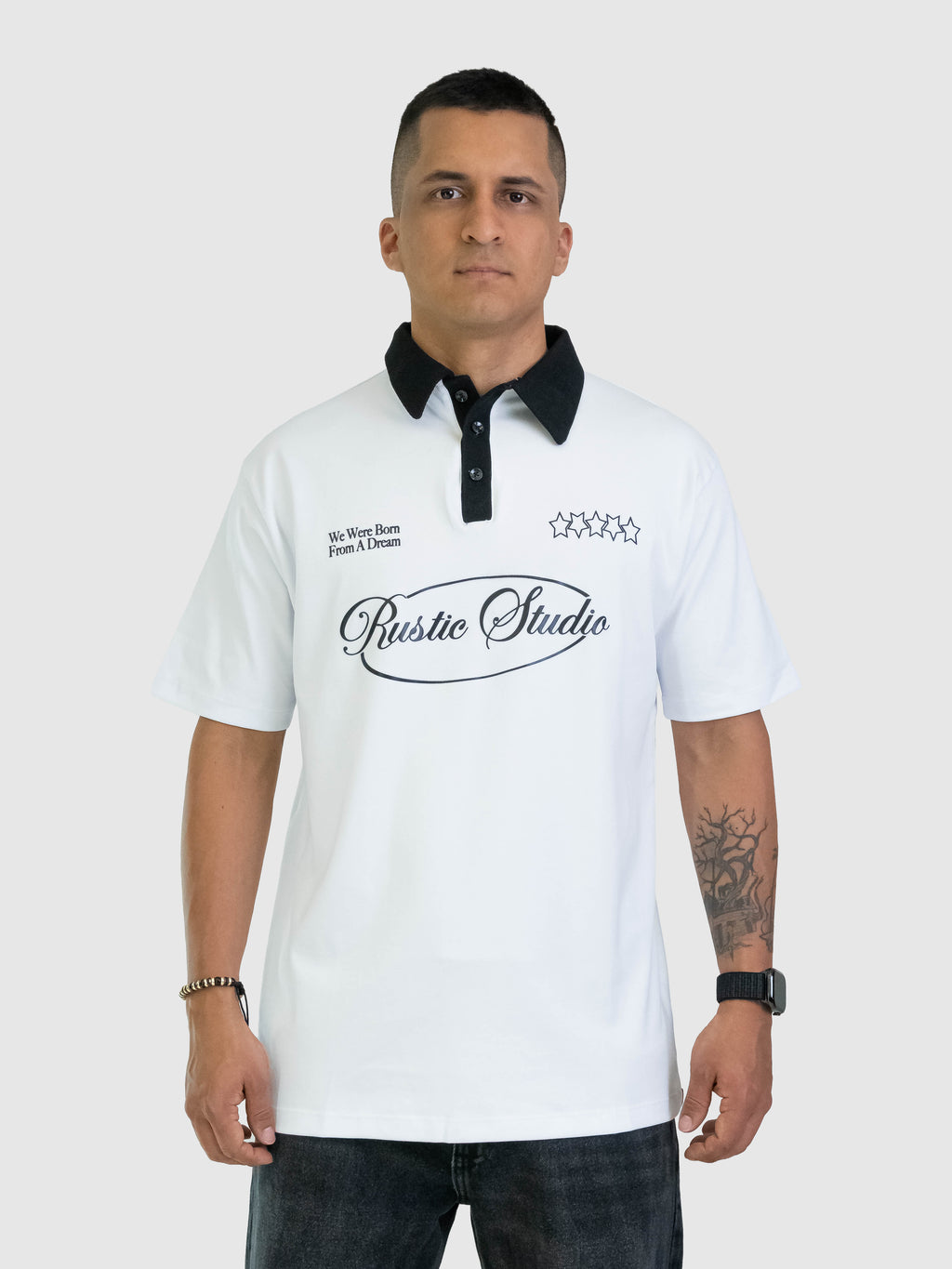 Polo Rustic Studio Blanco