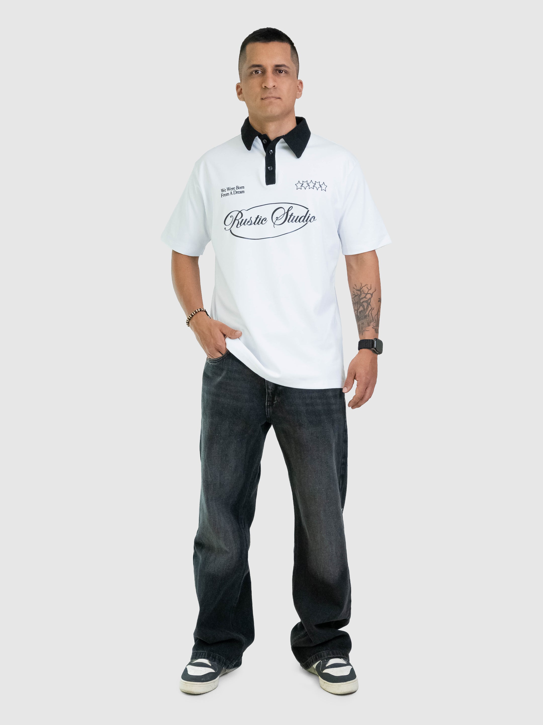Polo Rustic Studio Blanco