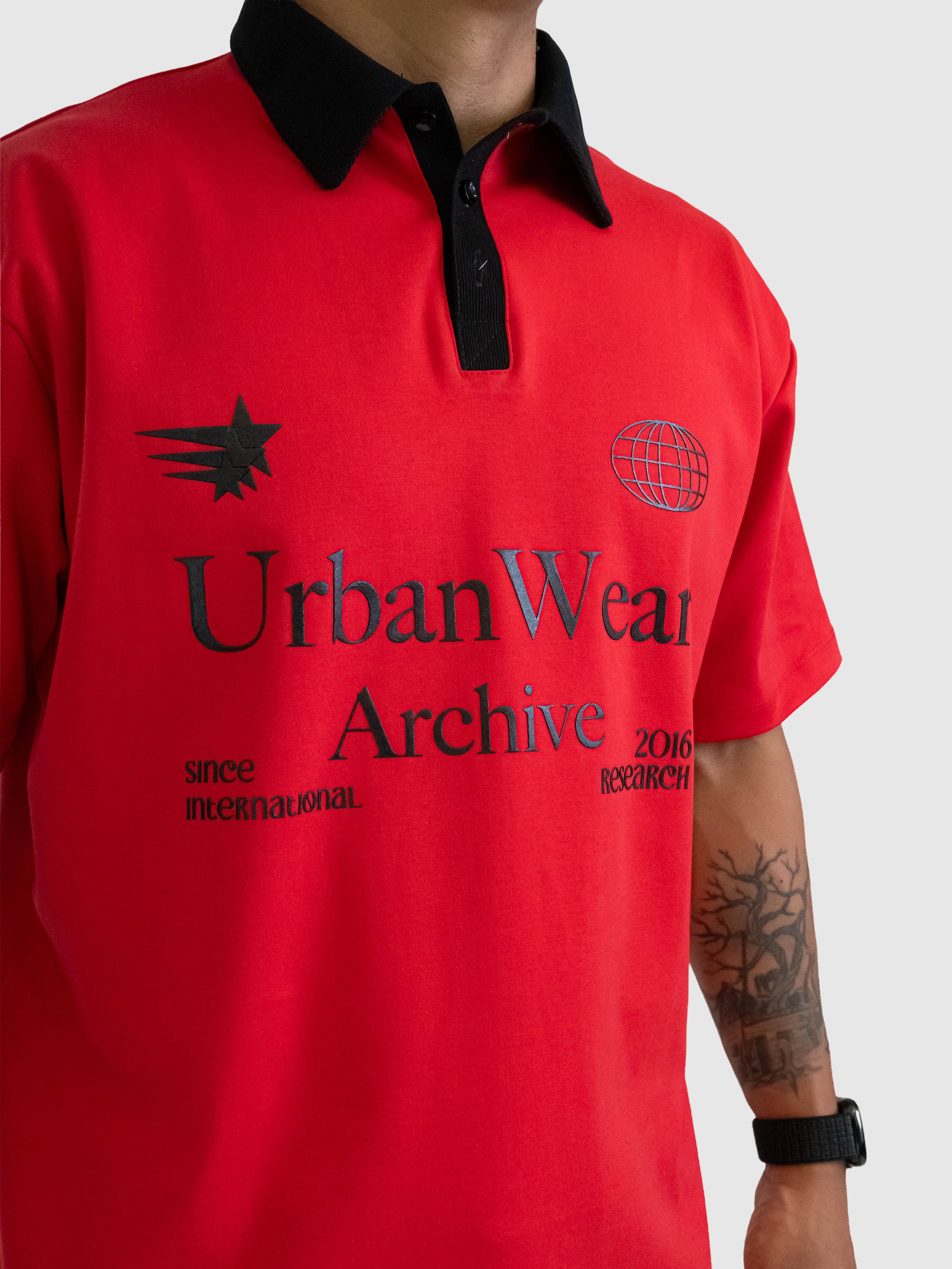 Polo Urban Wear Archive Rojo