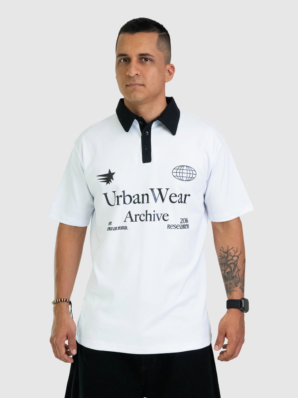 Polo Urban Wear Archive Blanco