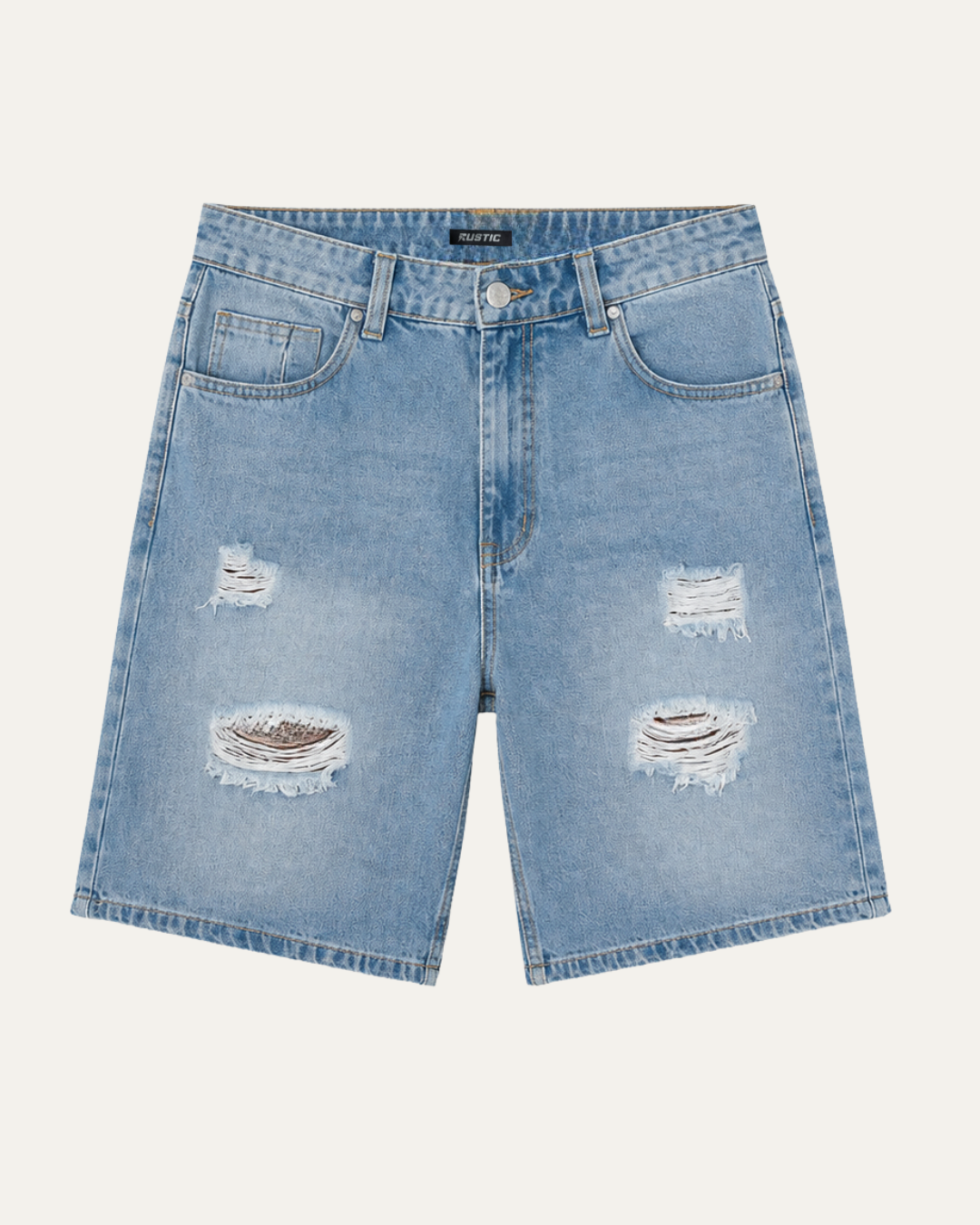 Bermuda Jean Hombre Azul Wear