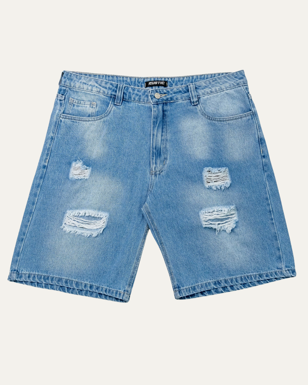 Bermuda Jean Hombre Light Blue Urban Fit